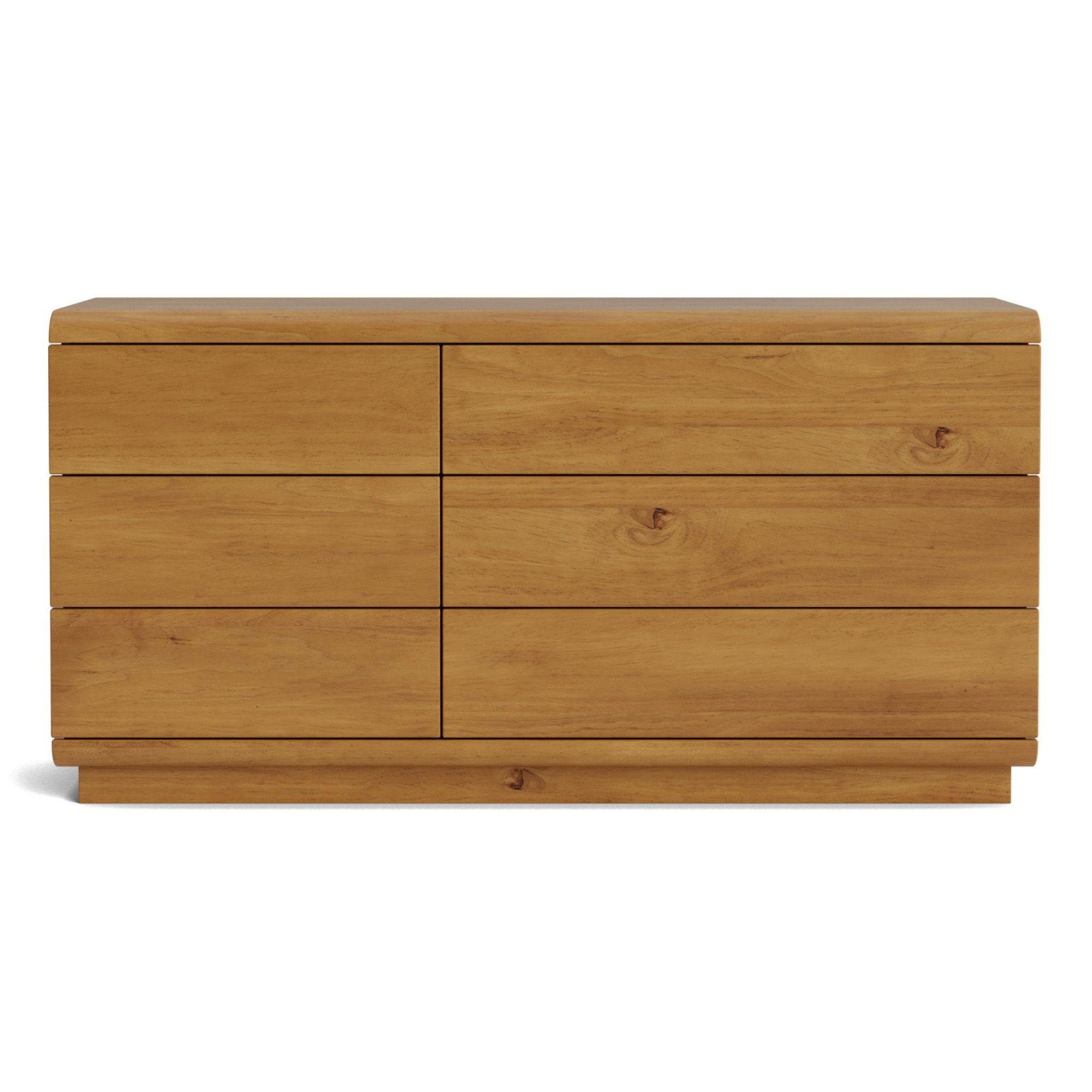 Karamea Pine 6 Drawer Lowboy - Large | NZ Made