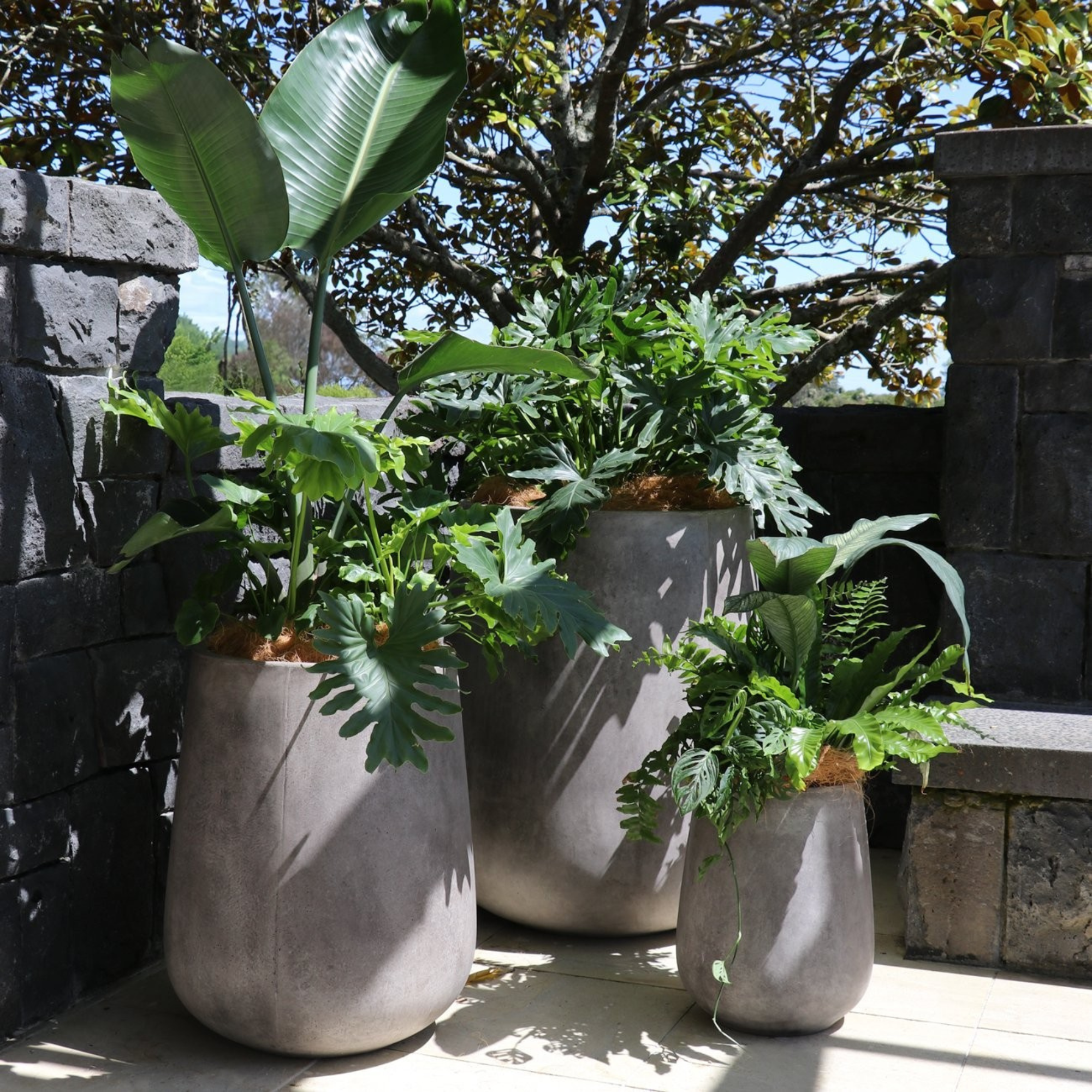 KARAMEA PLANTER | WHITE | 3 SIZES