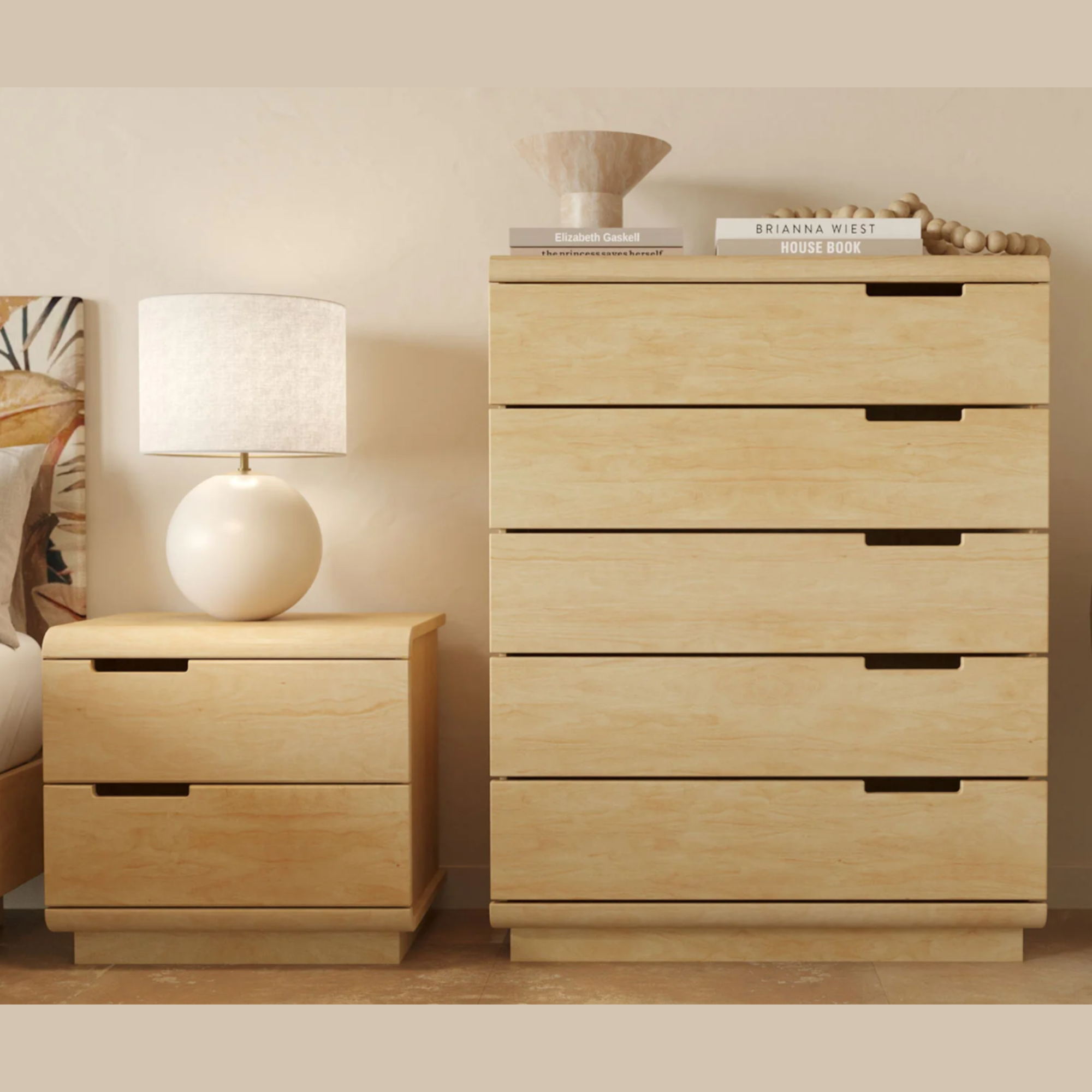 KARAMEA PINE 5 DRAWER TALLBOY | NZ MADE