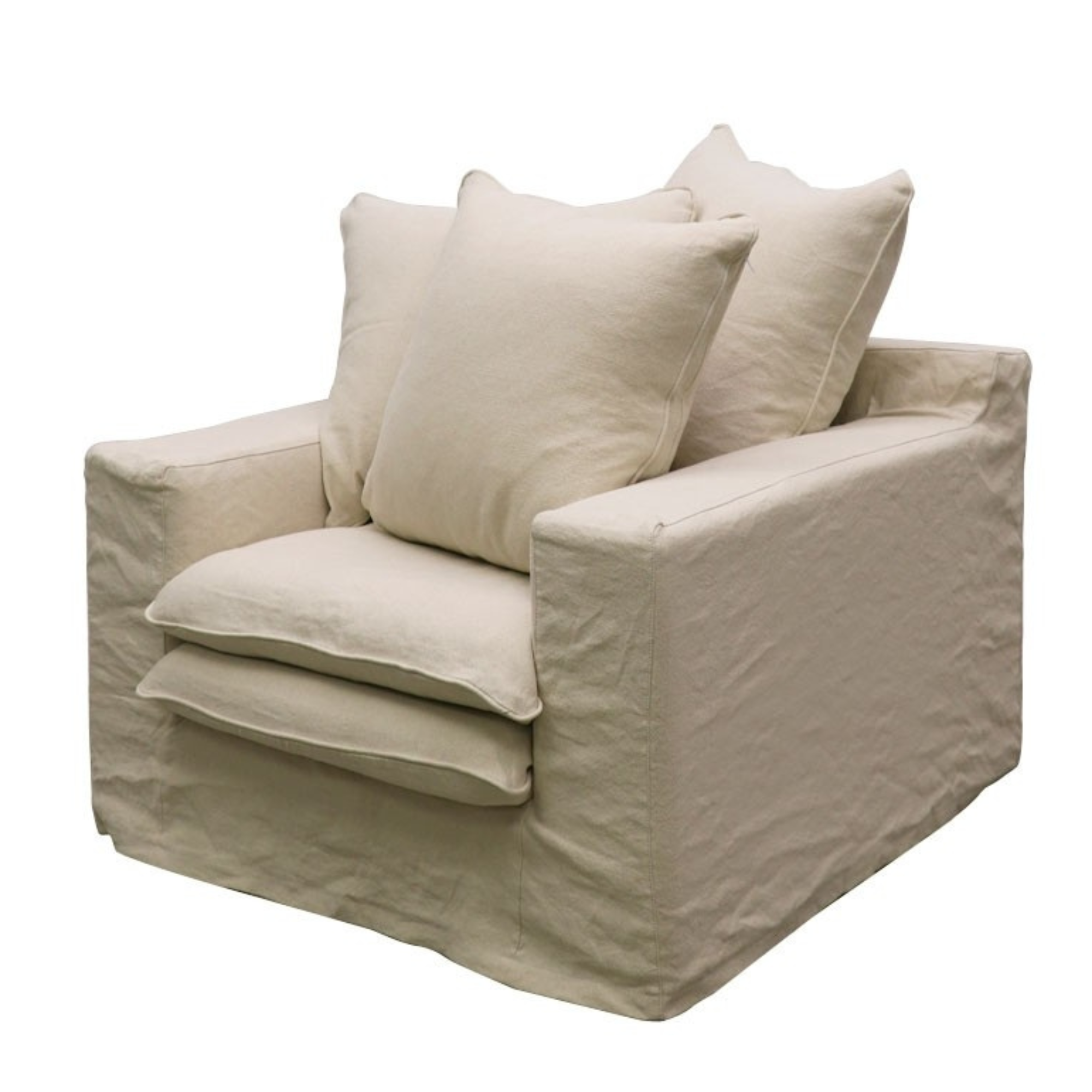 KEELY SLIPCOVER ARMCHAIR | 5 COLOURS