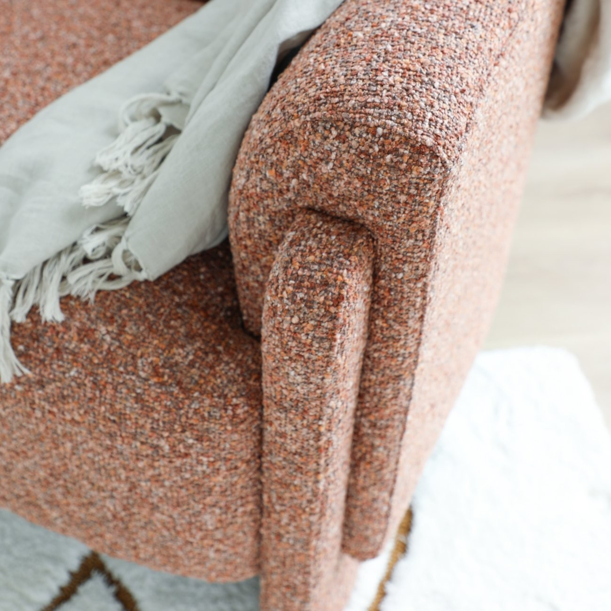 Kelston Occasional Chair | Rust