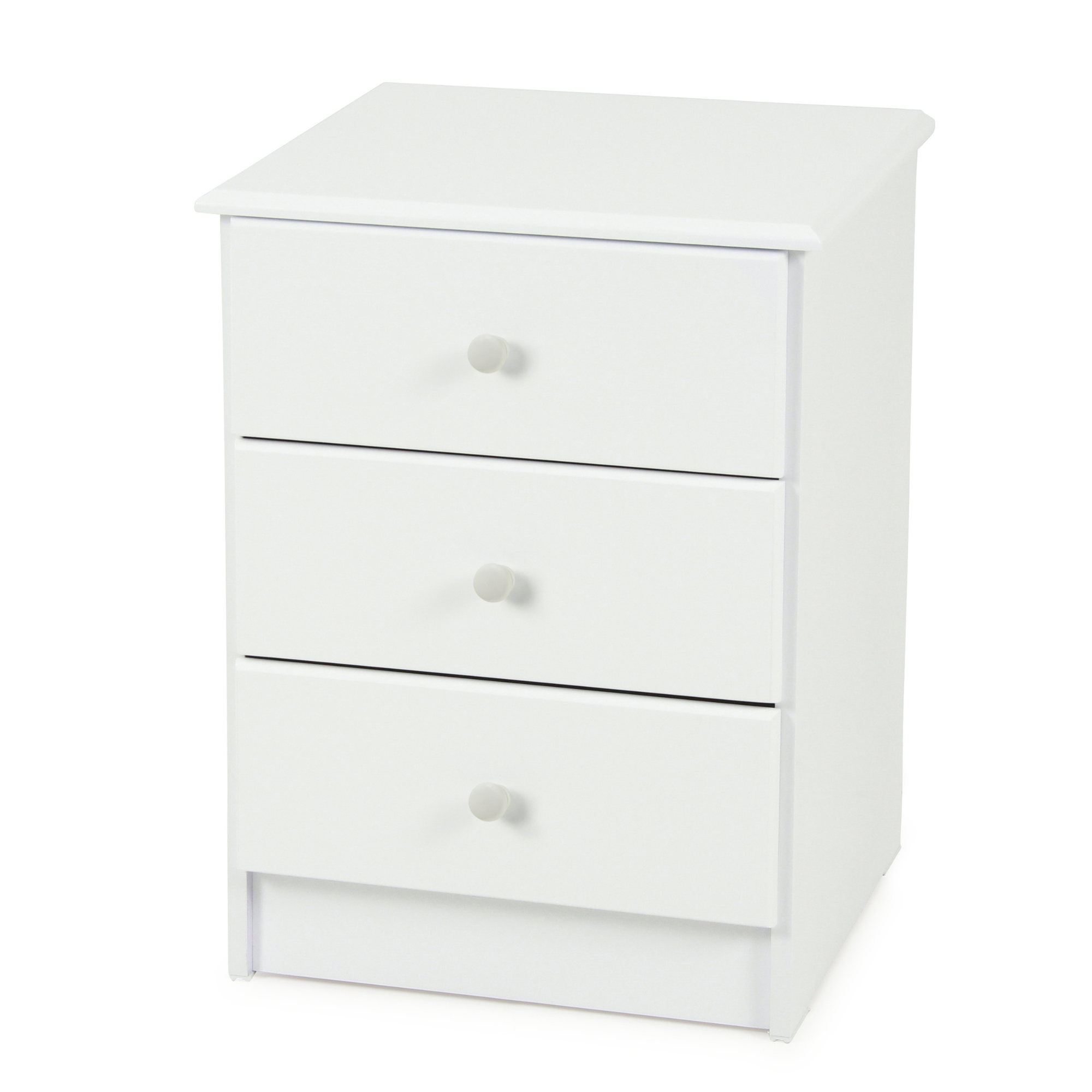 KINGSTON 3 DRAWER BEDSIDE CABINET | 3 COLOURS