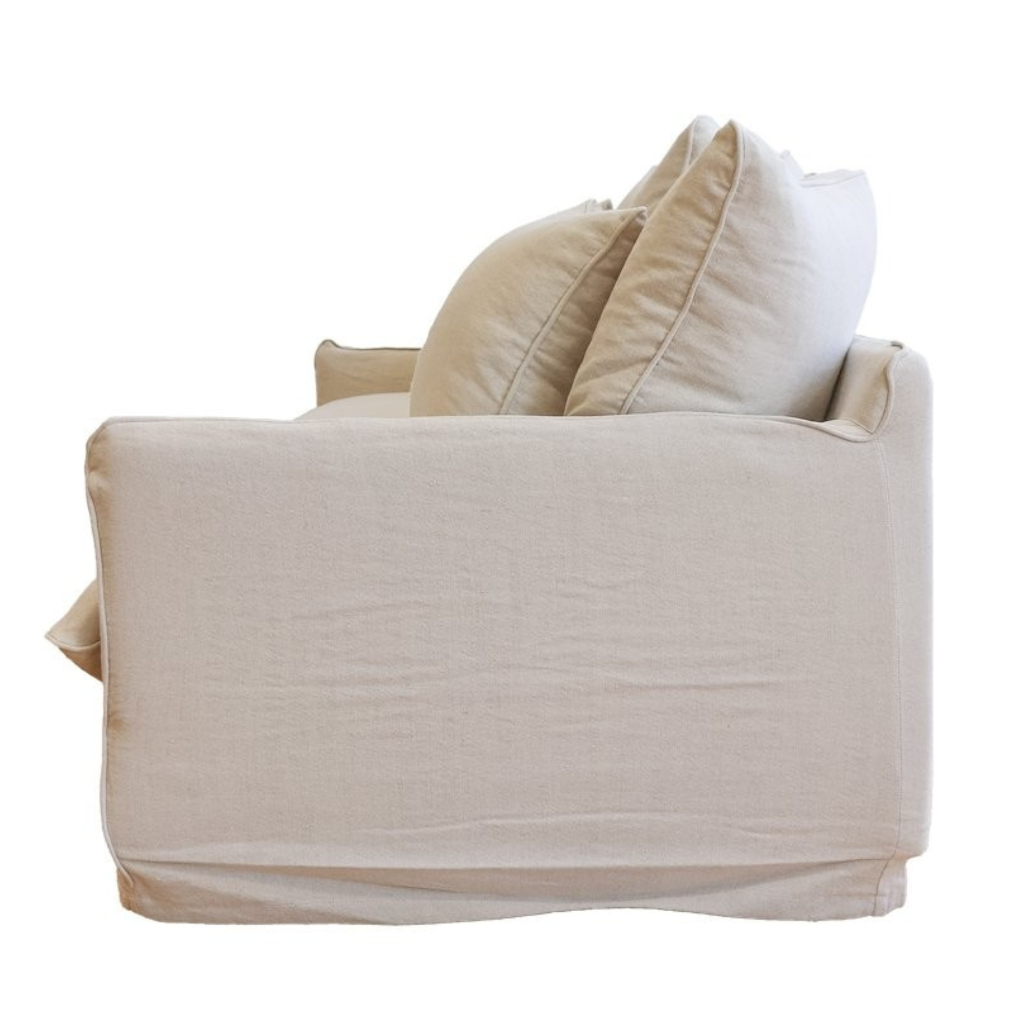 LOTUS SLIPCOVER 3 SEATER | OATMEAL