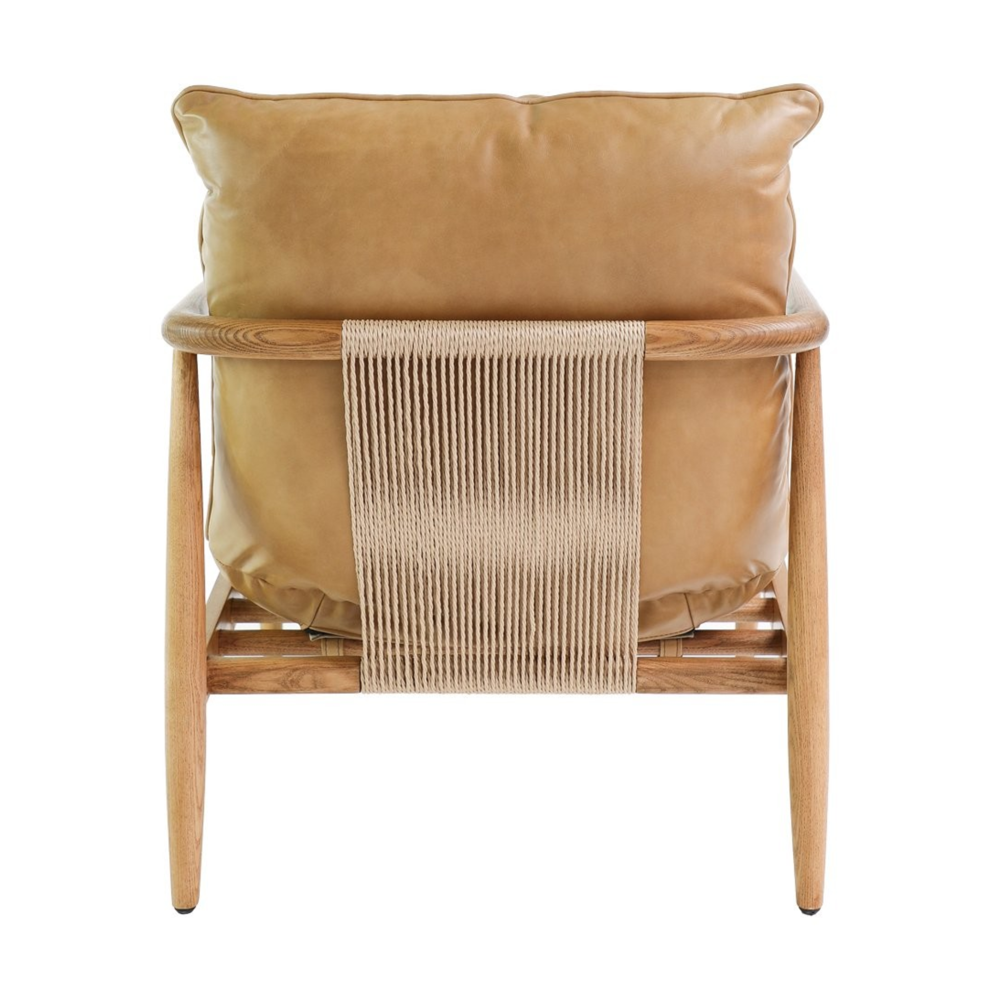 LAWSON LEATHER OCCASIONAL CHAIR | TAN
