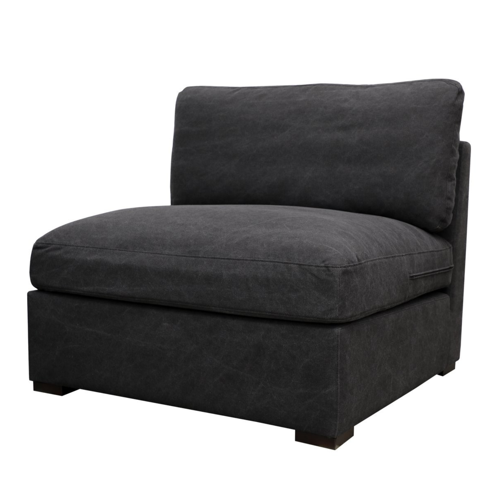 LISBON 5 PIECE MODULAR SOFA | RELAXED BLACK