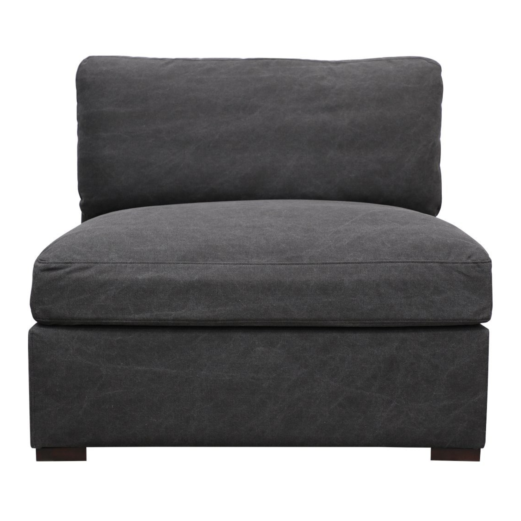 LISBON 5 PIECE MODULAR SOFA | RELAXED BLACK