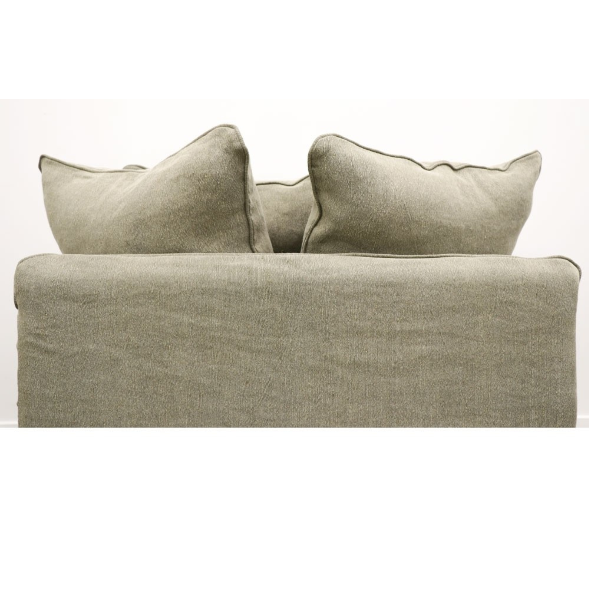 LOTUS SLIPCOVER 3 SEATER OR 2 SEATER SOFA | FEATHER