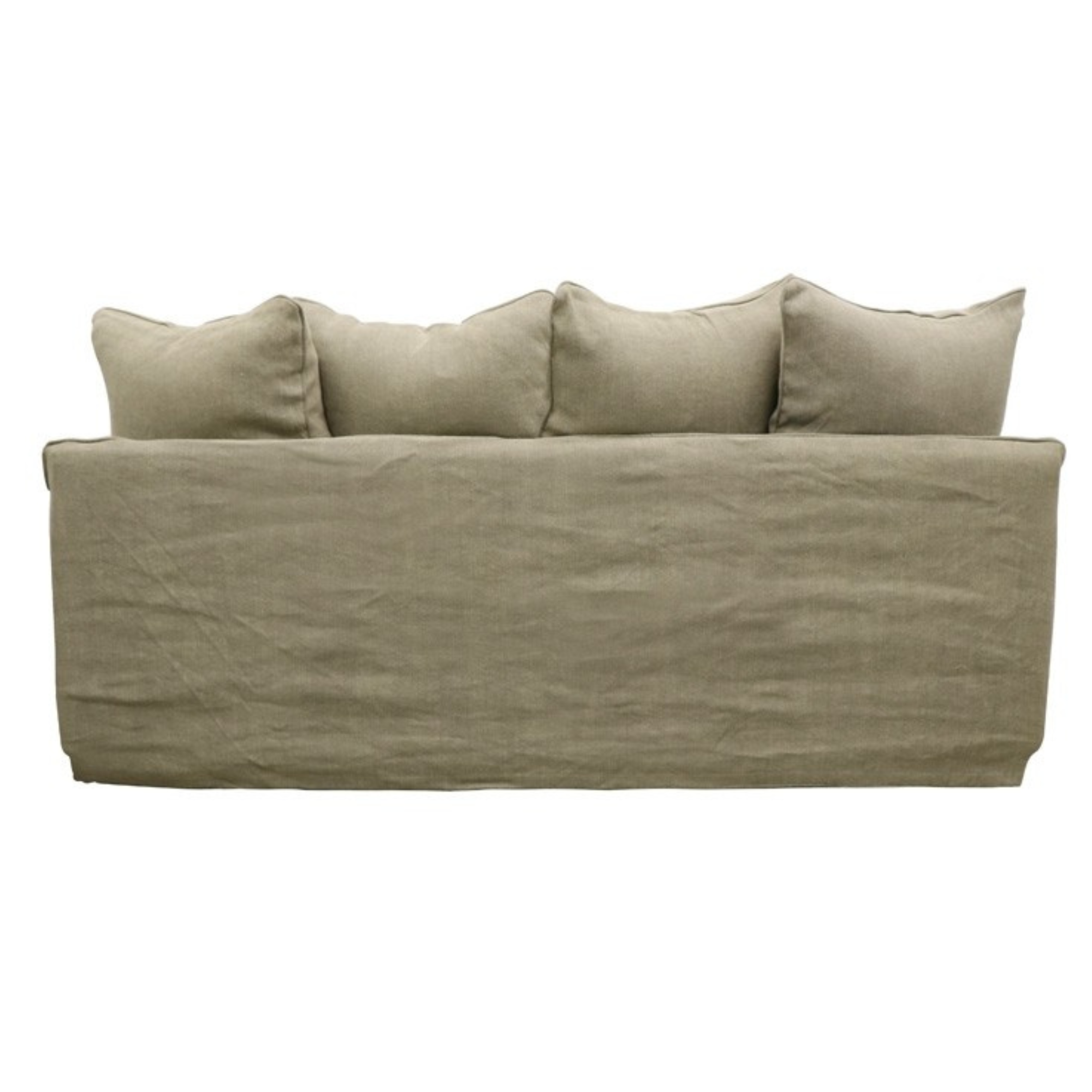 Lotus 2 Seater Sofa | Khaki