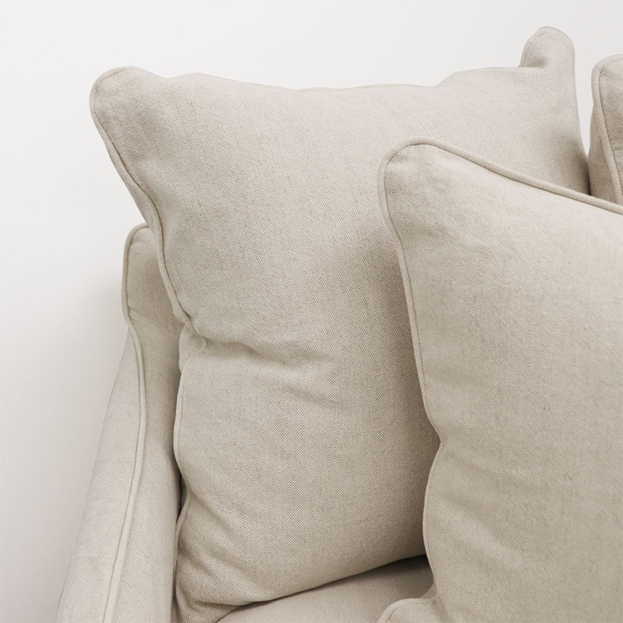 LOTUS SLIPCOVER 3 SEATER | OATMEAL