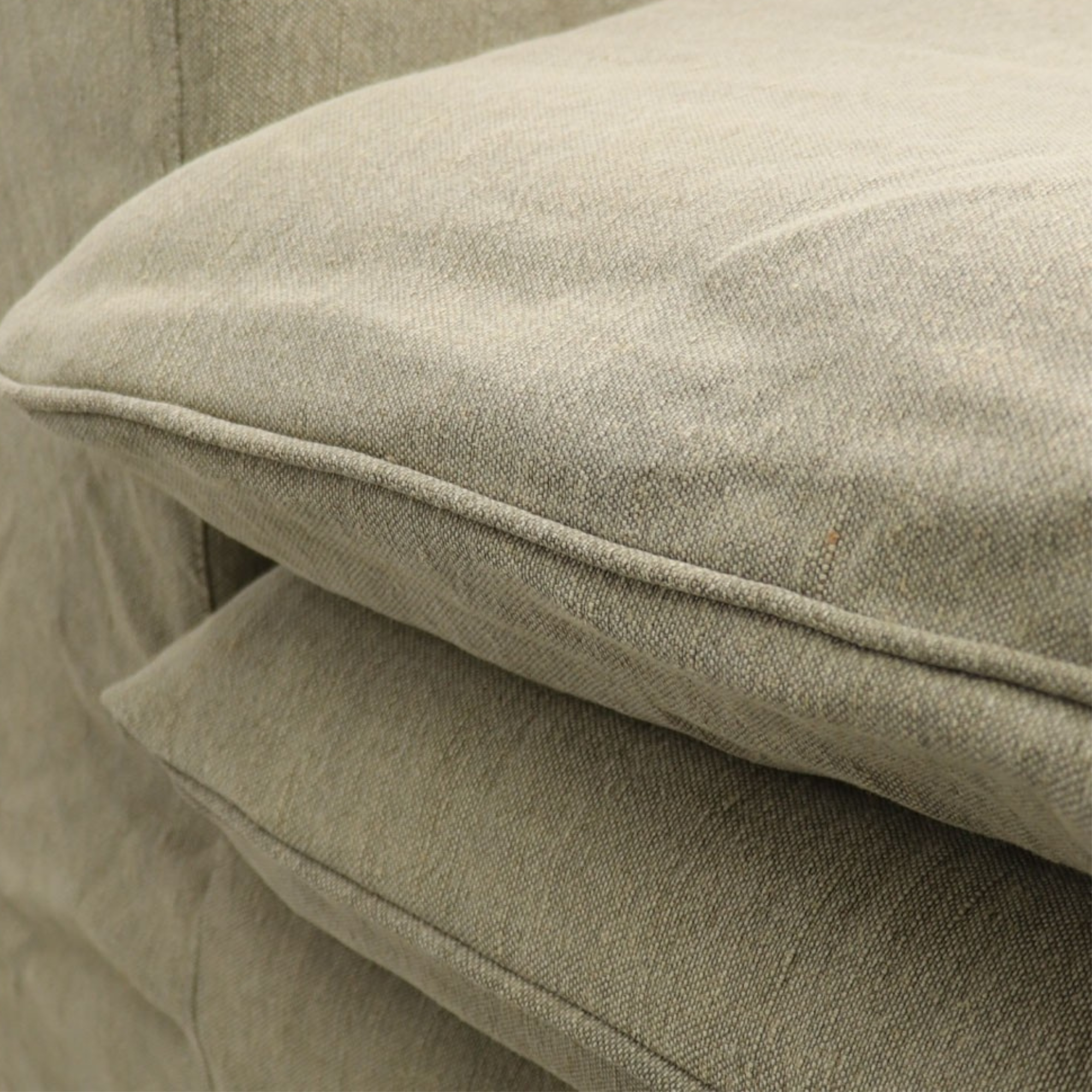 LOTUS SLIPCOVER 3 SEATER | KHAKI