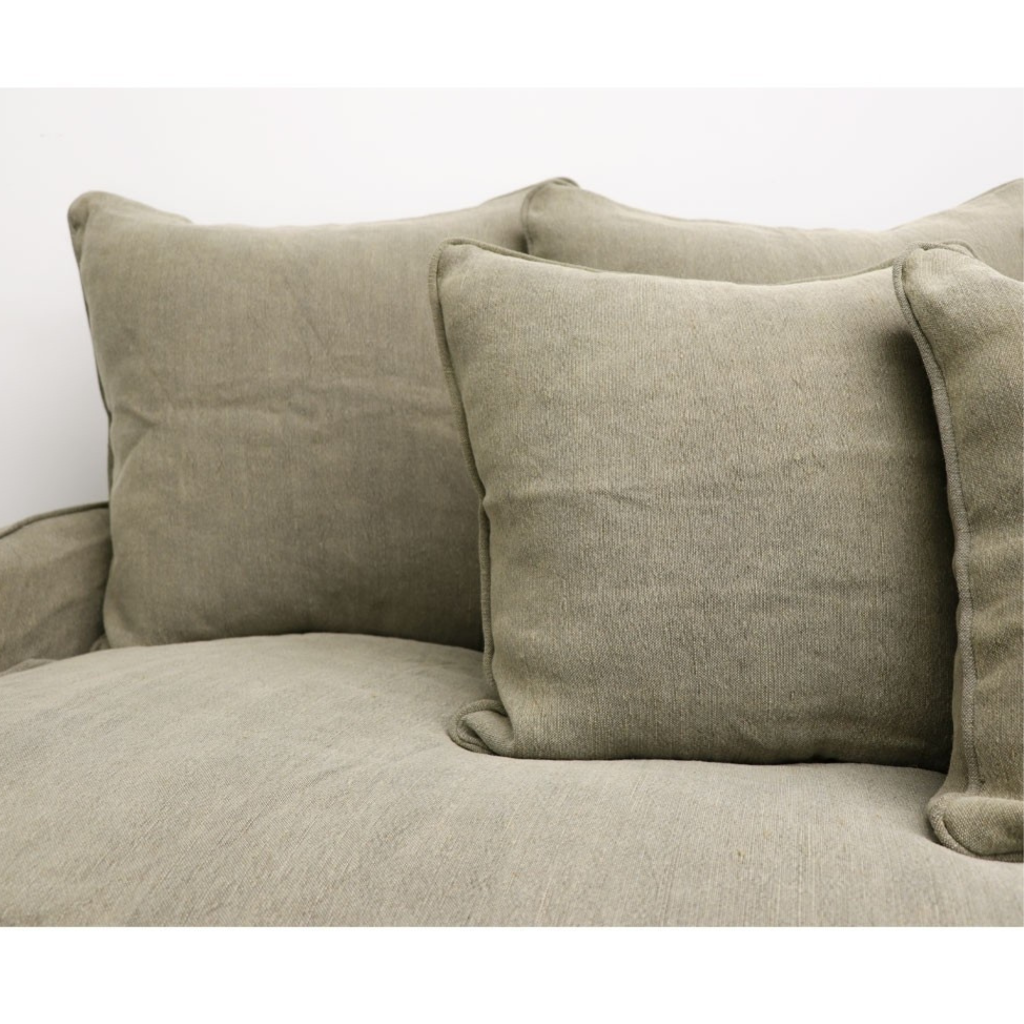 LOTUS SLIPCOVER 3 SEATER | KHAKI
