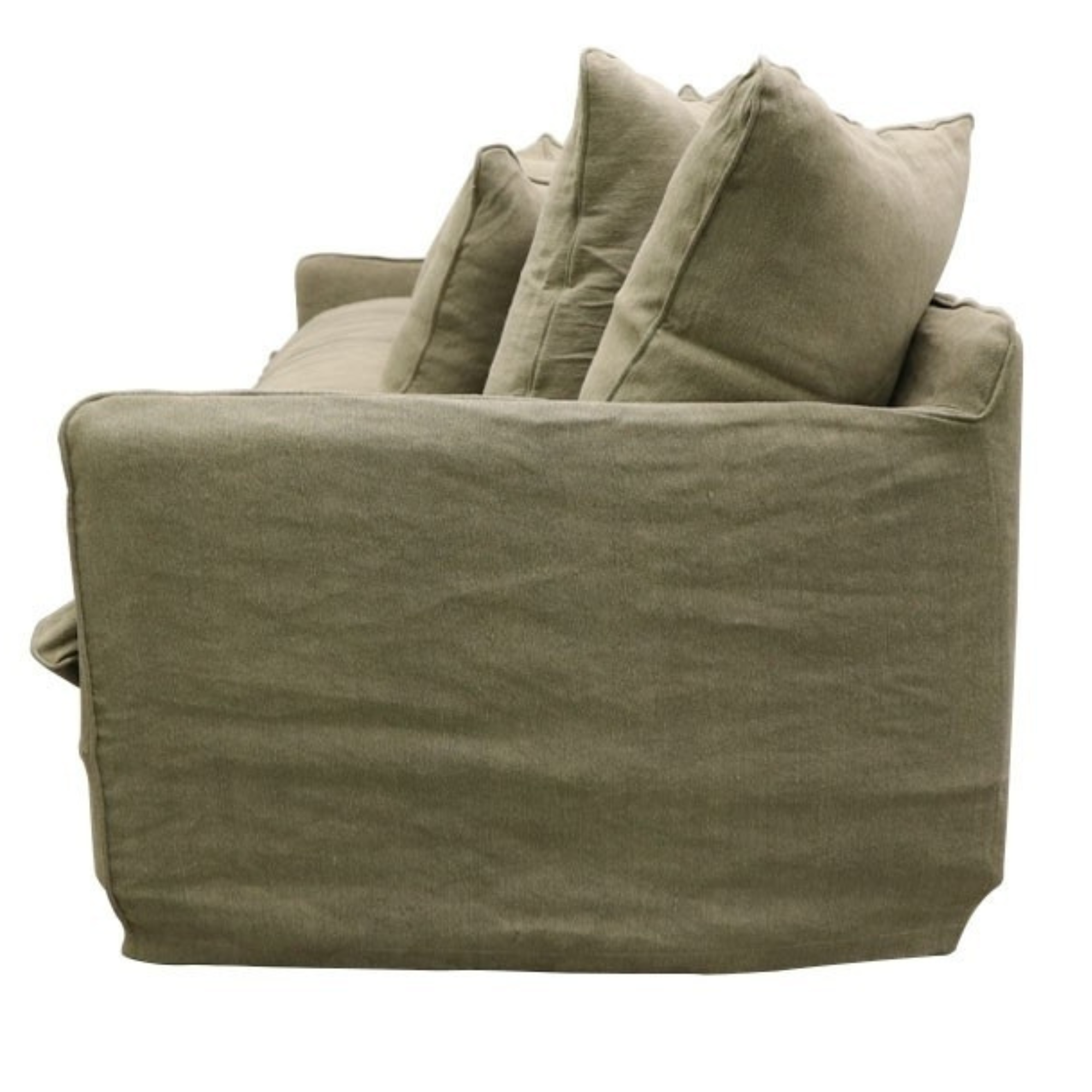 LOTUS SLIPCOVER 3 SEATER | KHAKI