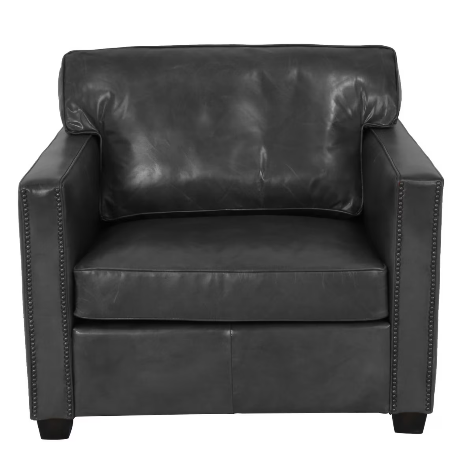Madison Armchair | Belon Black Leather