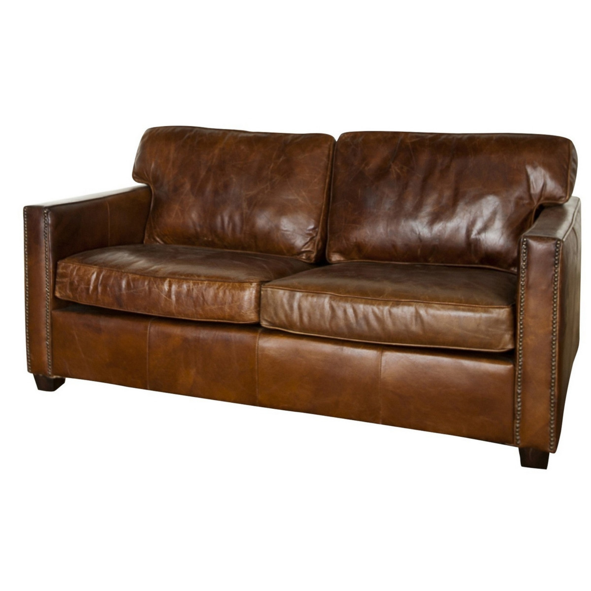 MADISON 2 SEATER SOFA | VINTAGE CIGAR