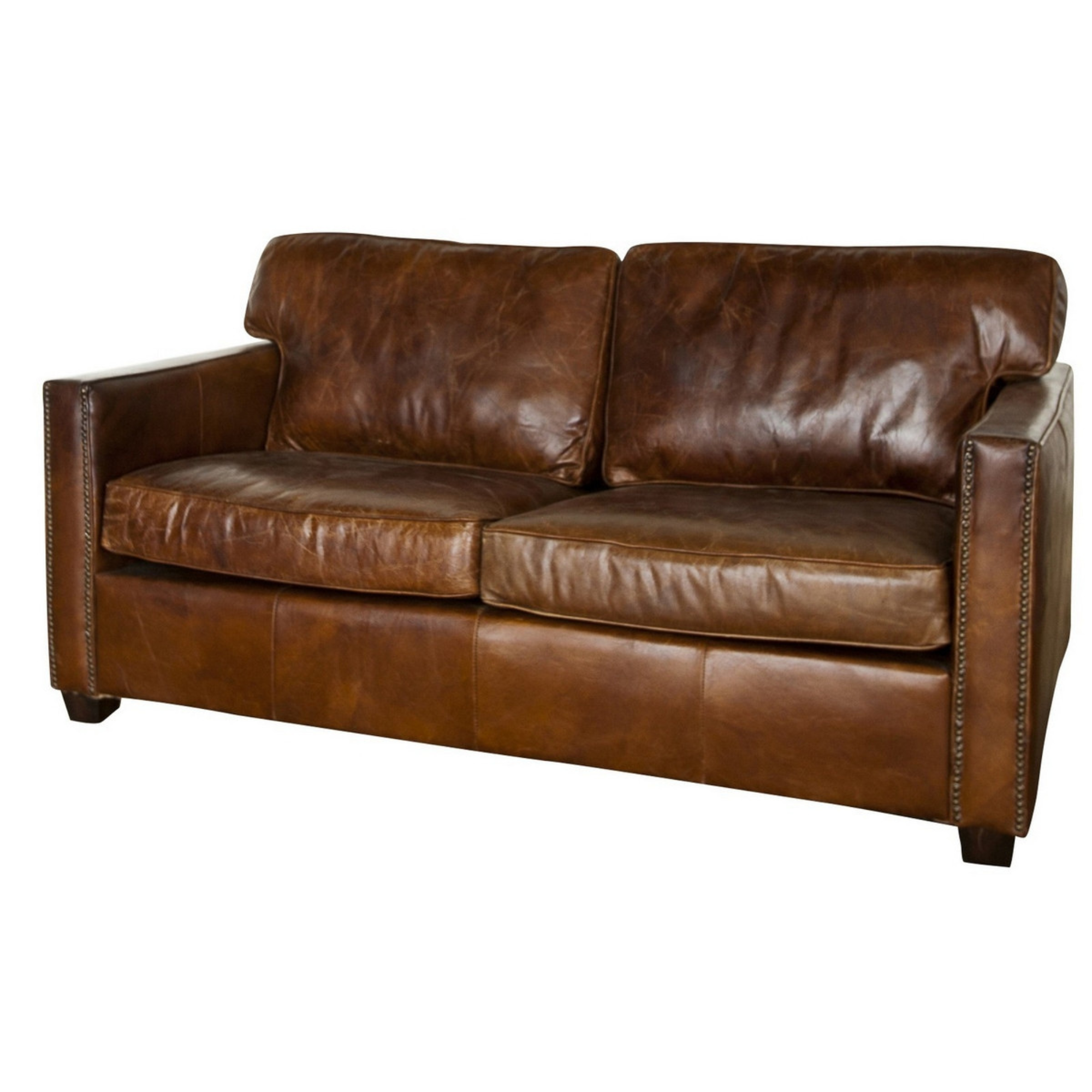 MADISON VINTAGE CIGAR 2 SEATER SOFA