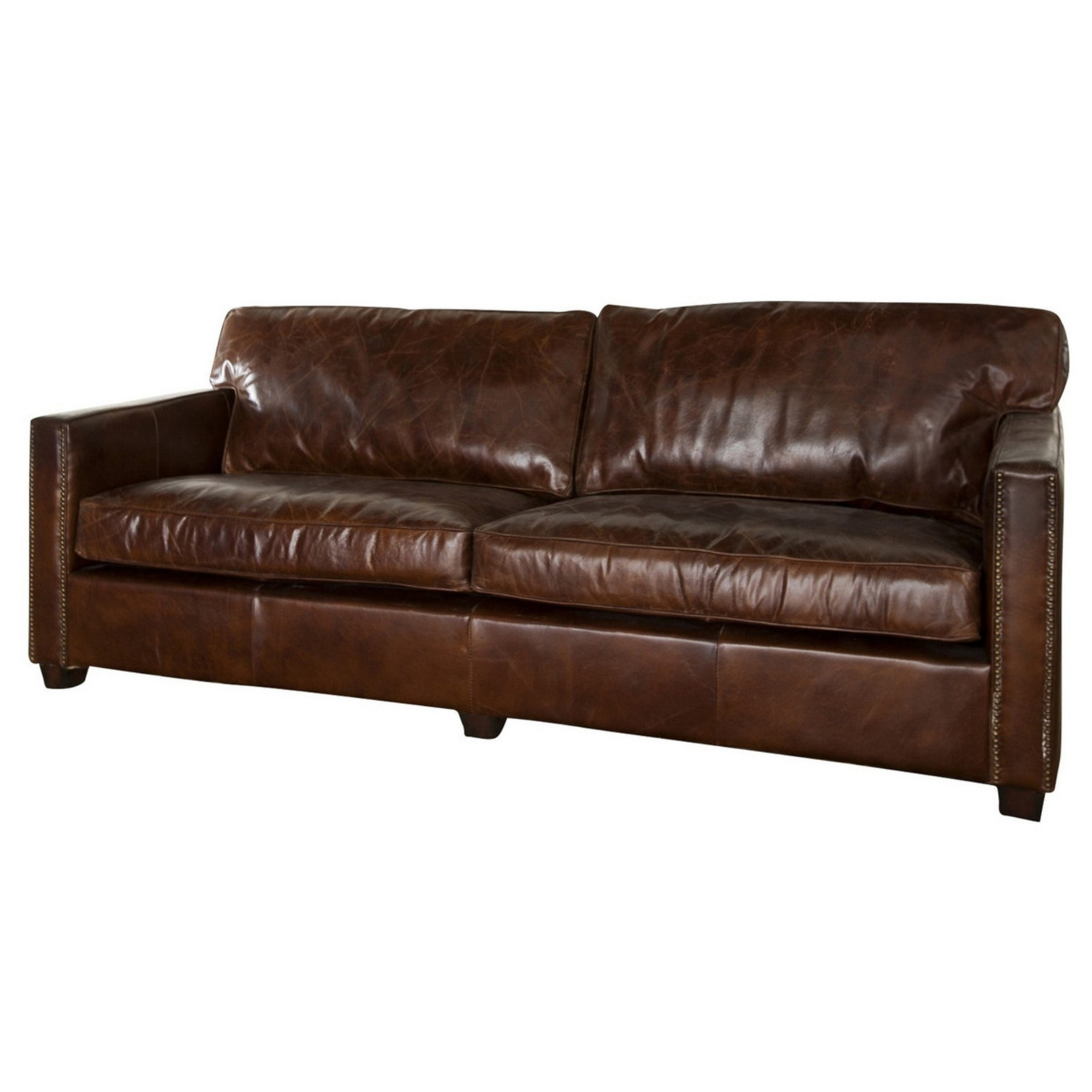 MADISON 3 SEATER SOFA | VINTAGE CIGAR