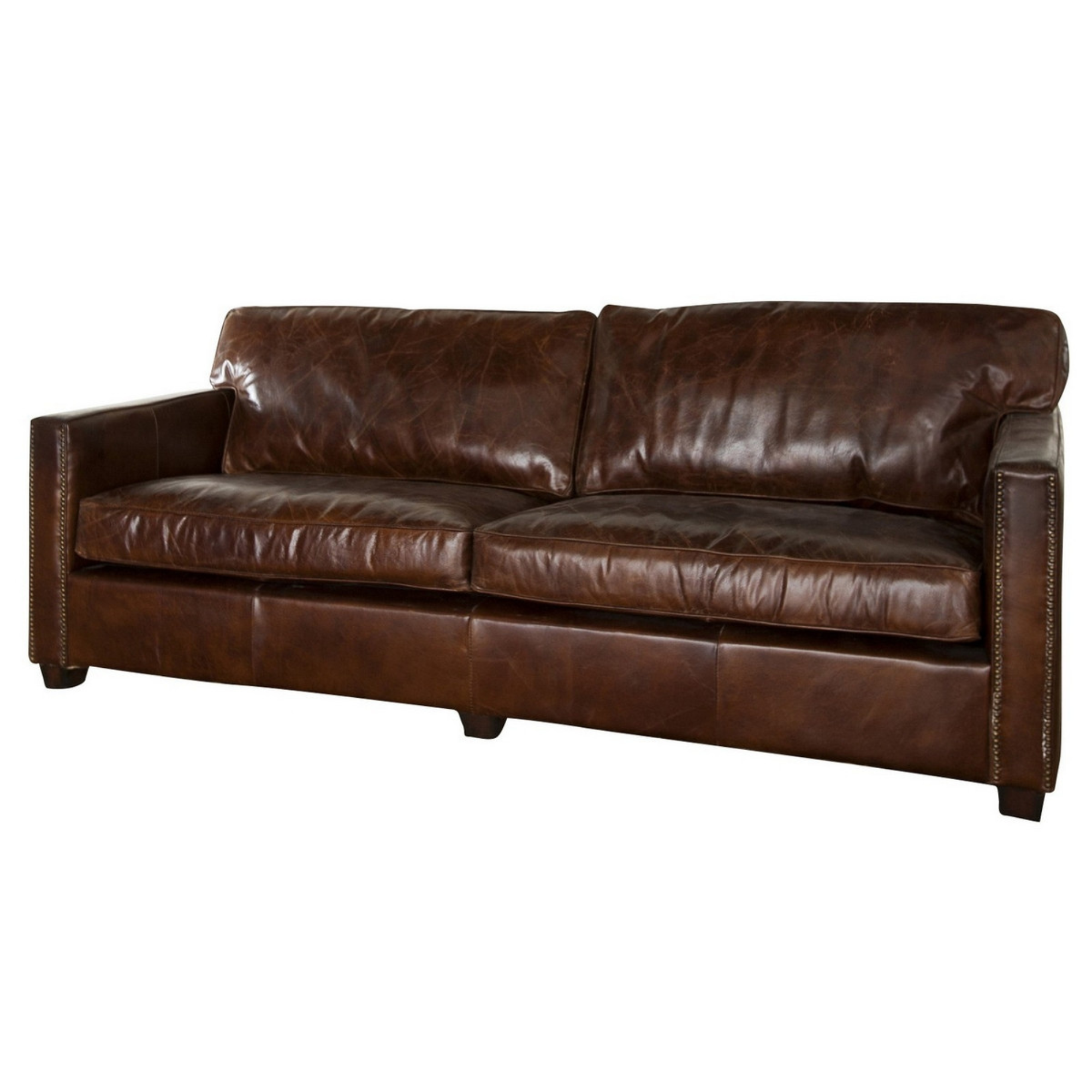 MADISON VINTAGE CIGAR 3 SEATER SOFA