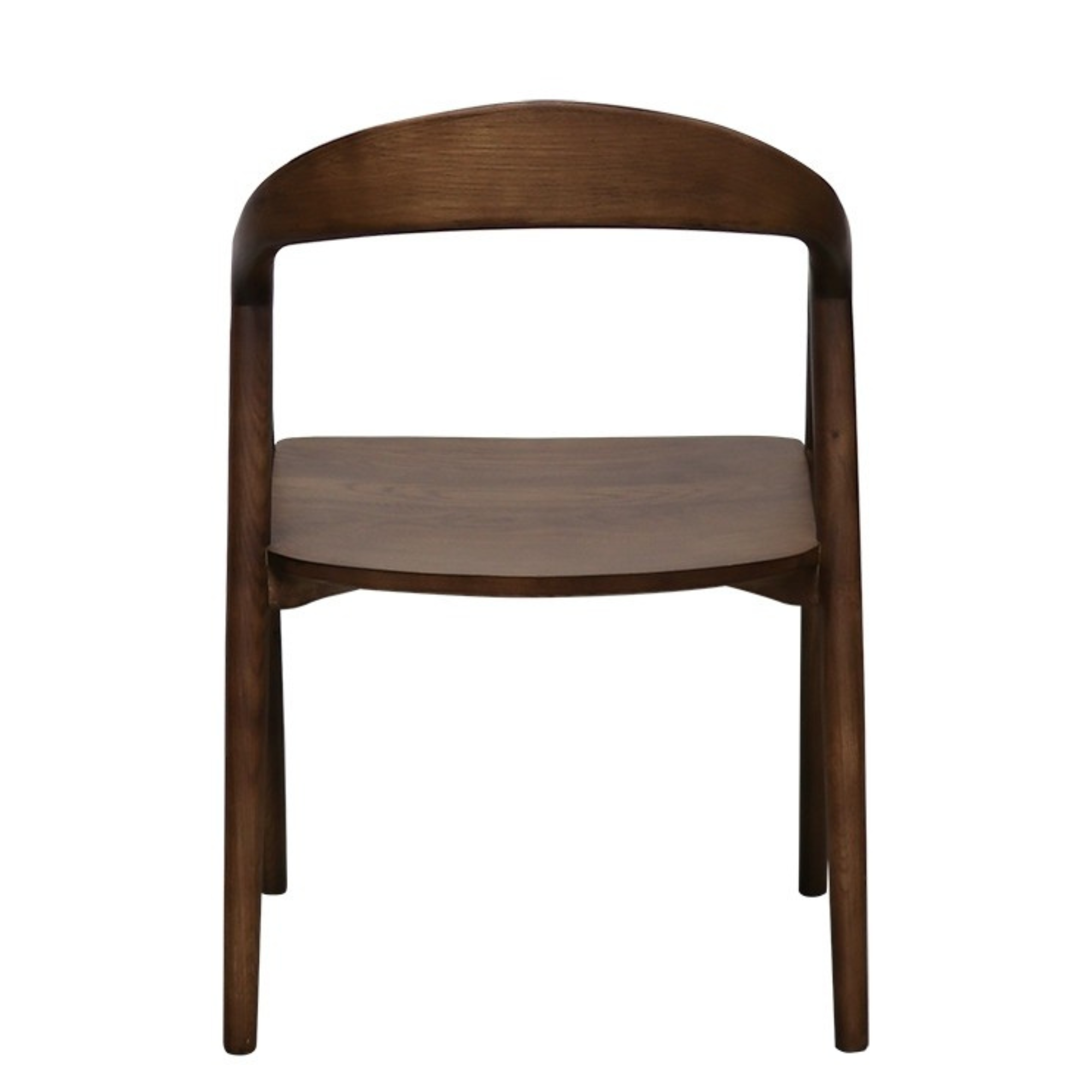 MARGOT SOLID ASH DINING CHAIRS | BROWN