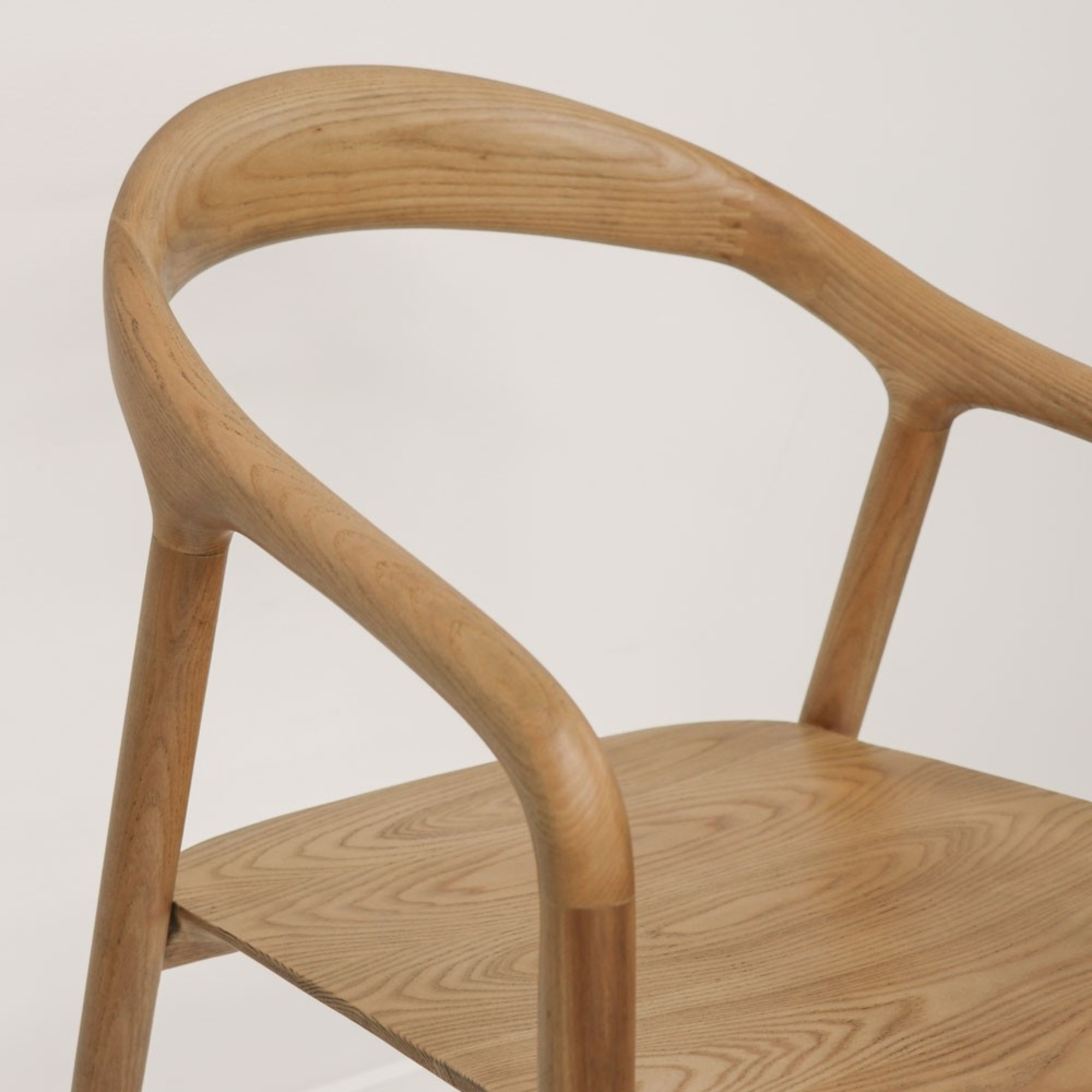 MARGOT SOLID ASH DINING CHAIRS | NATURAL