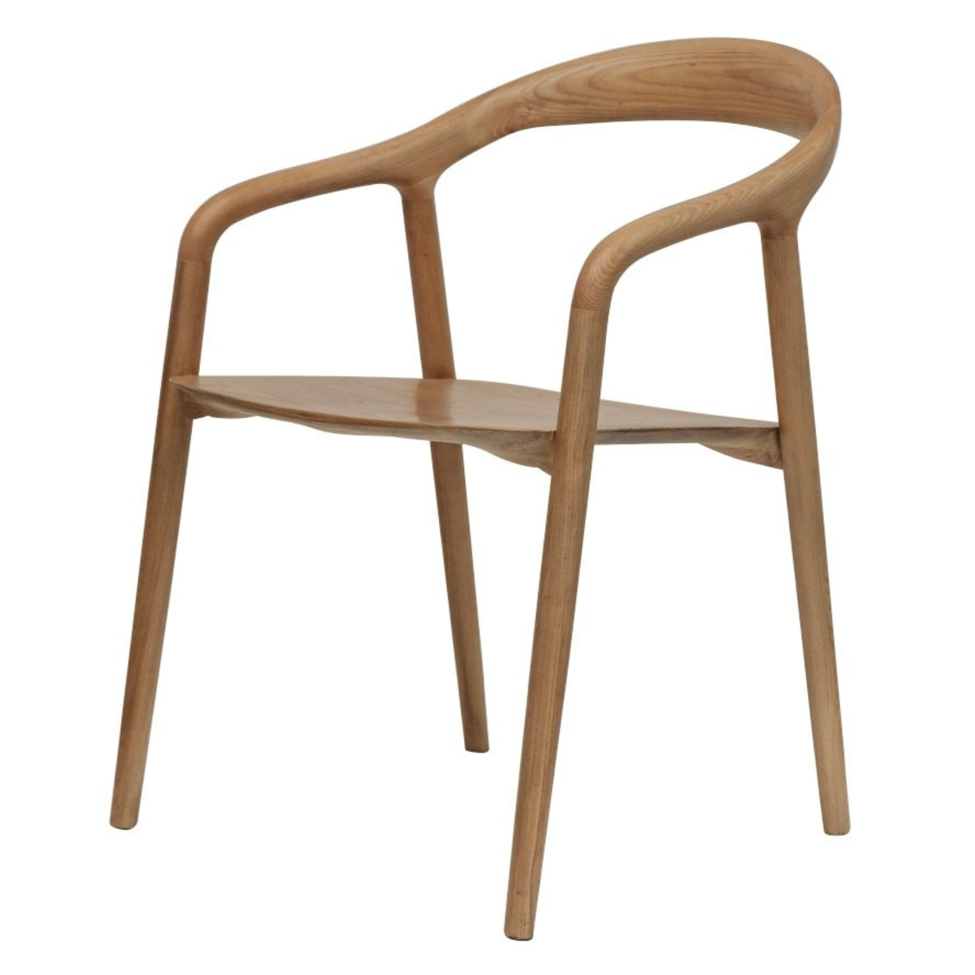 MARGOT SOLID ASH DINING CHAIRS | NATURAL