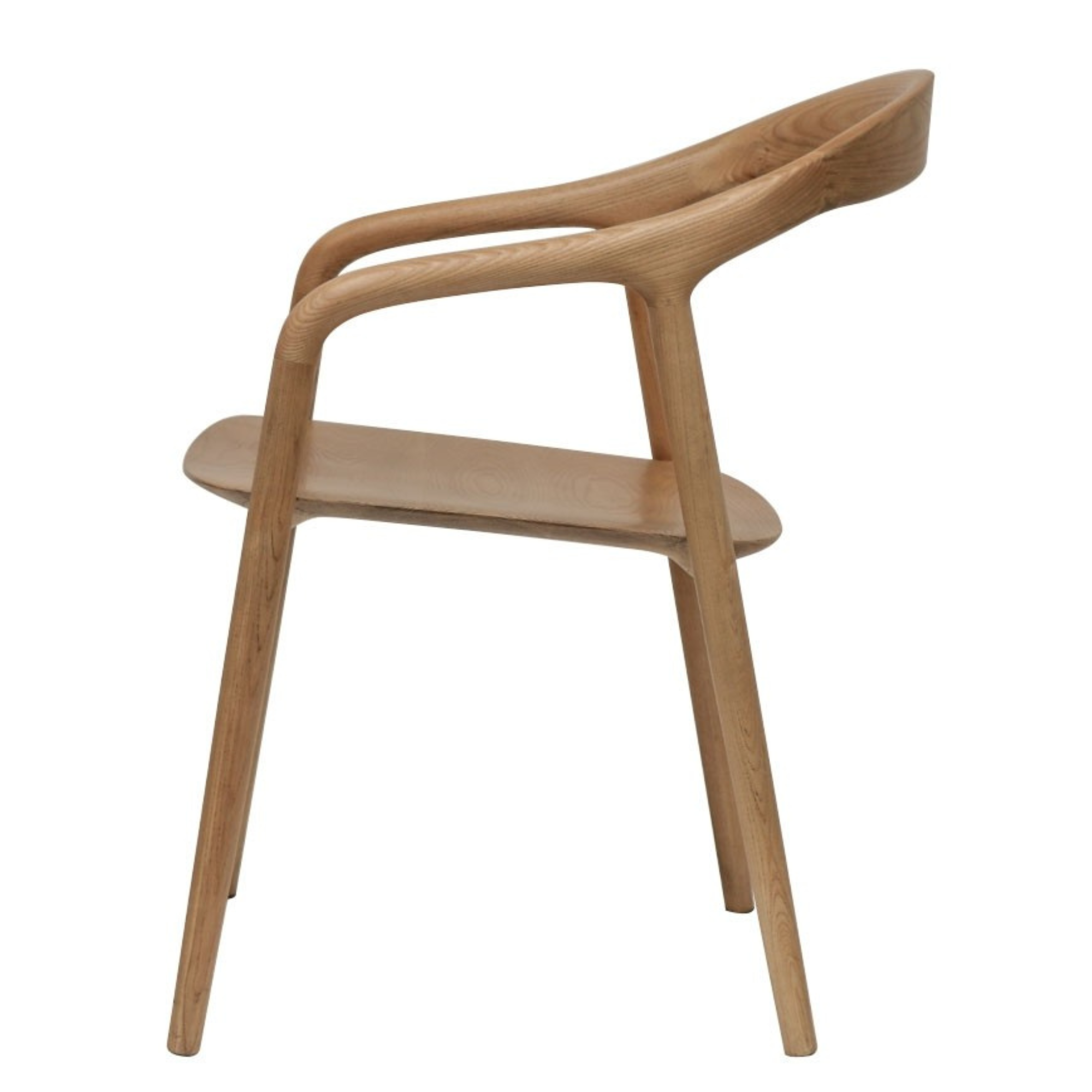 MARGOT SOLID ASH DINING CHAIRS | NATURAL