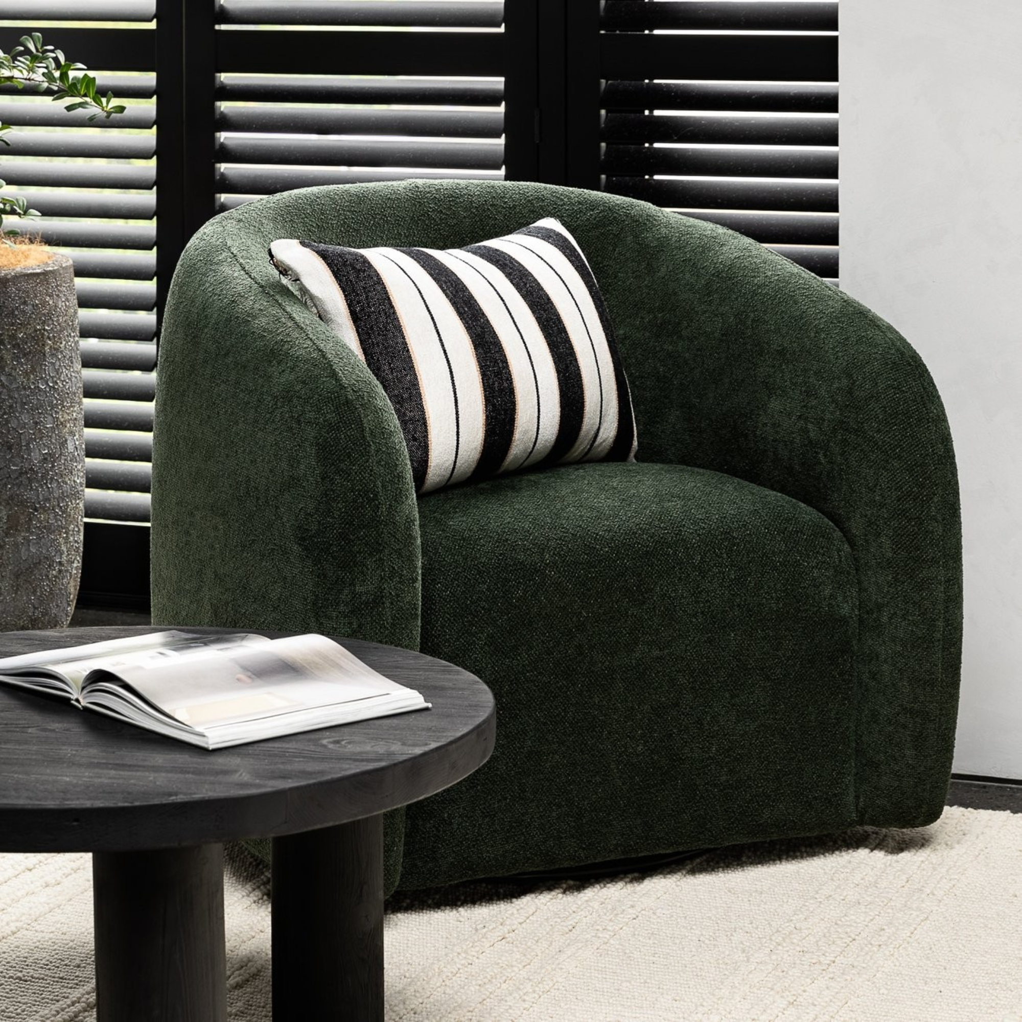 MAX SWIVEL CHAIR | GREEN