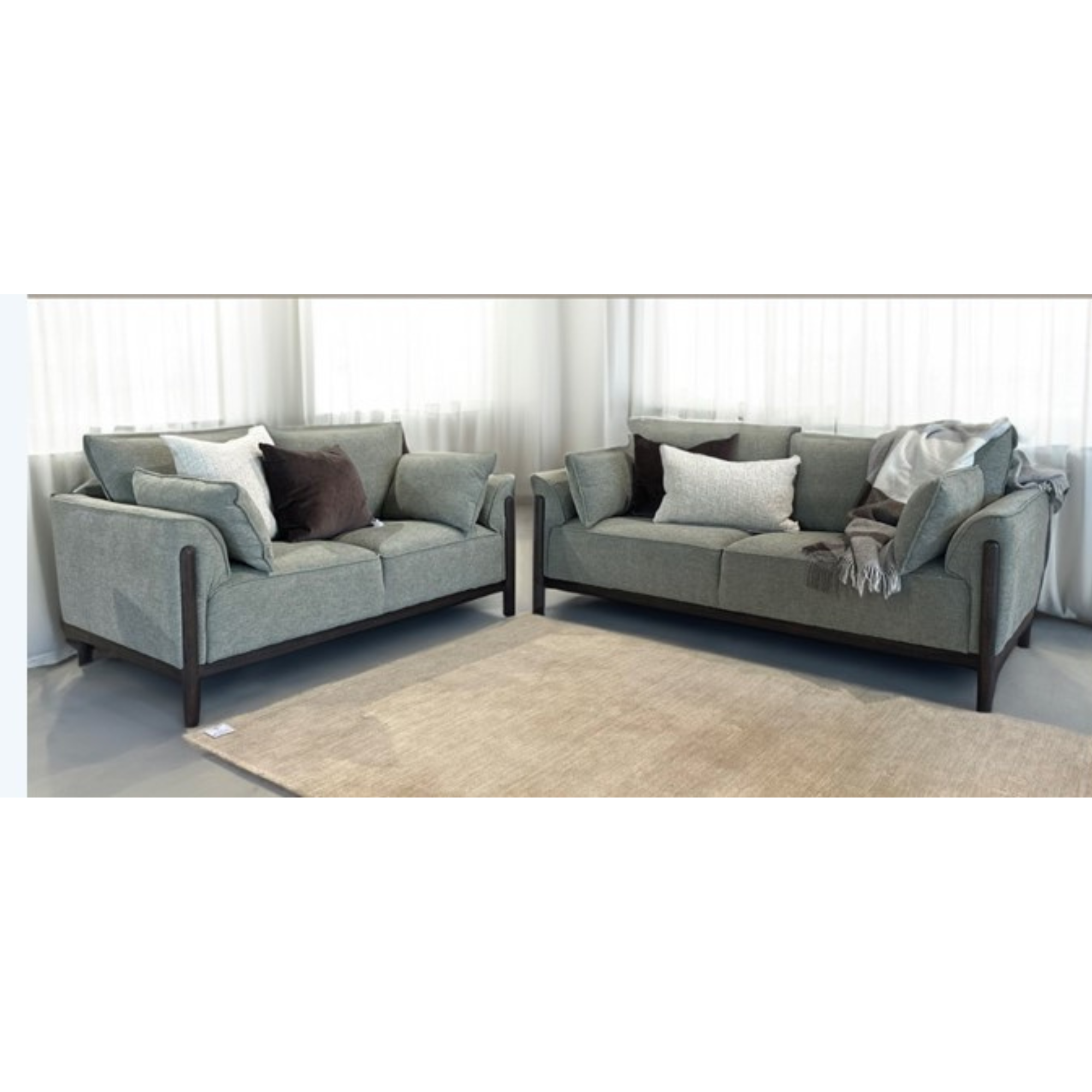 MONTERAY 3 SEATER SOFA | GREEN
