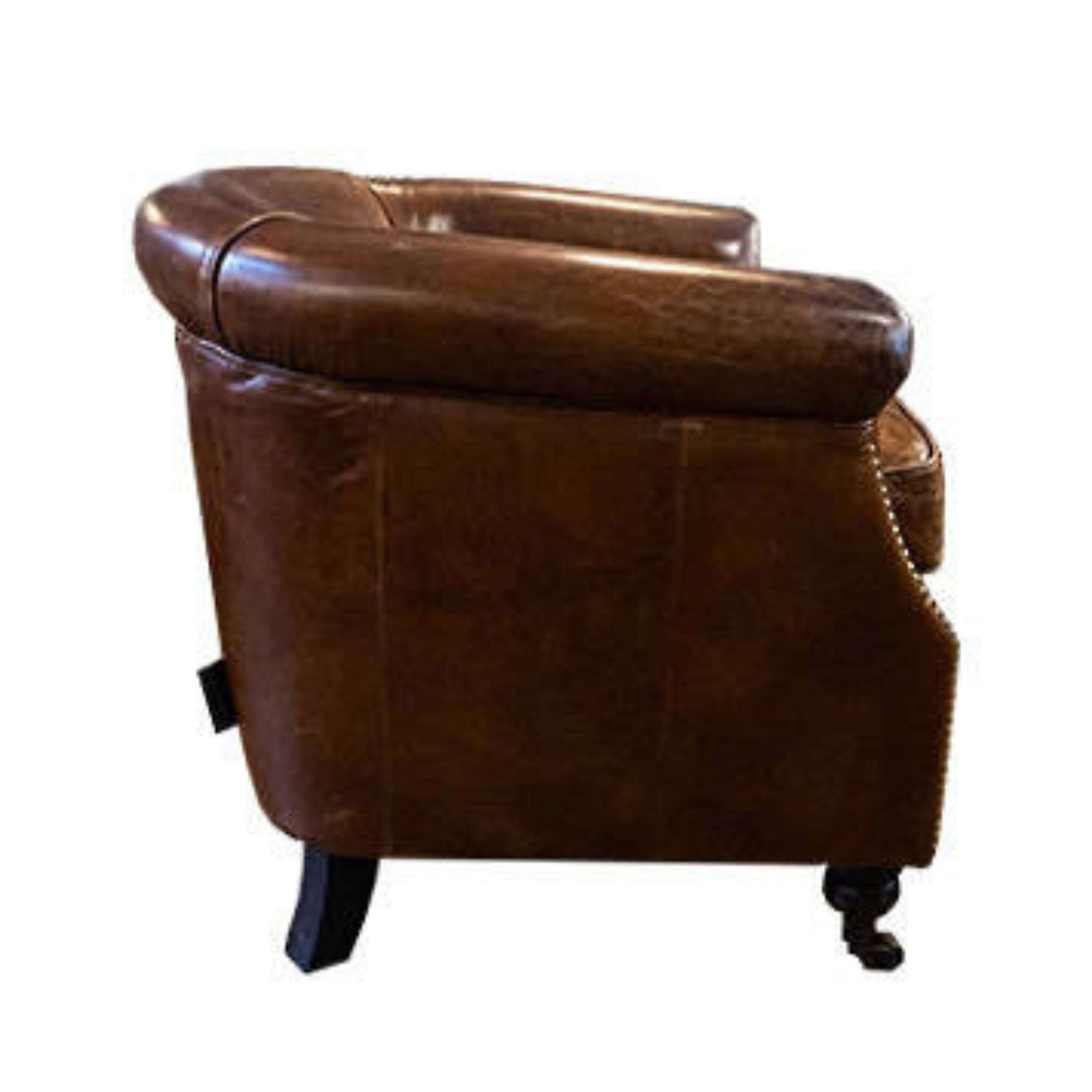 Mossberg Tub Chair | Vintage Cigar Leather