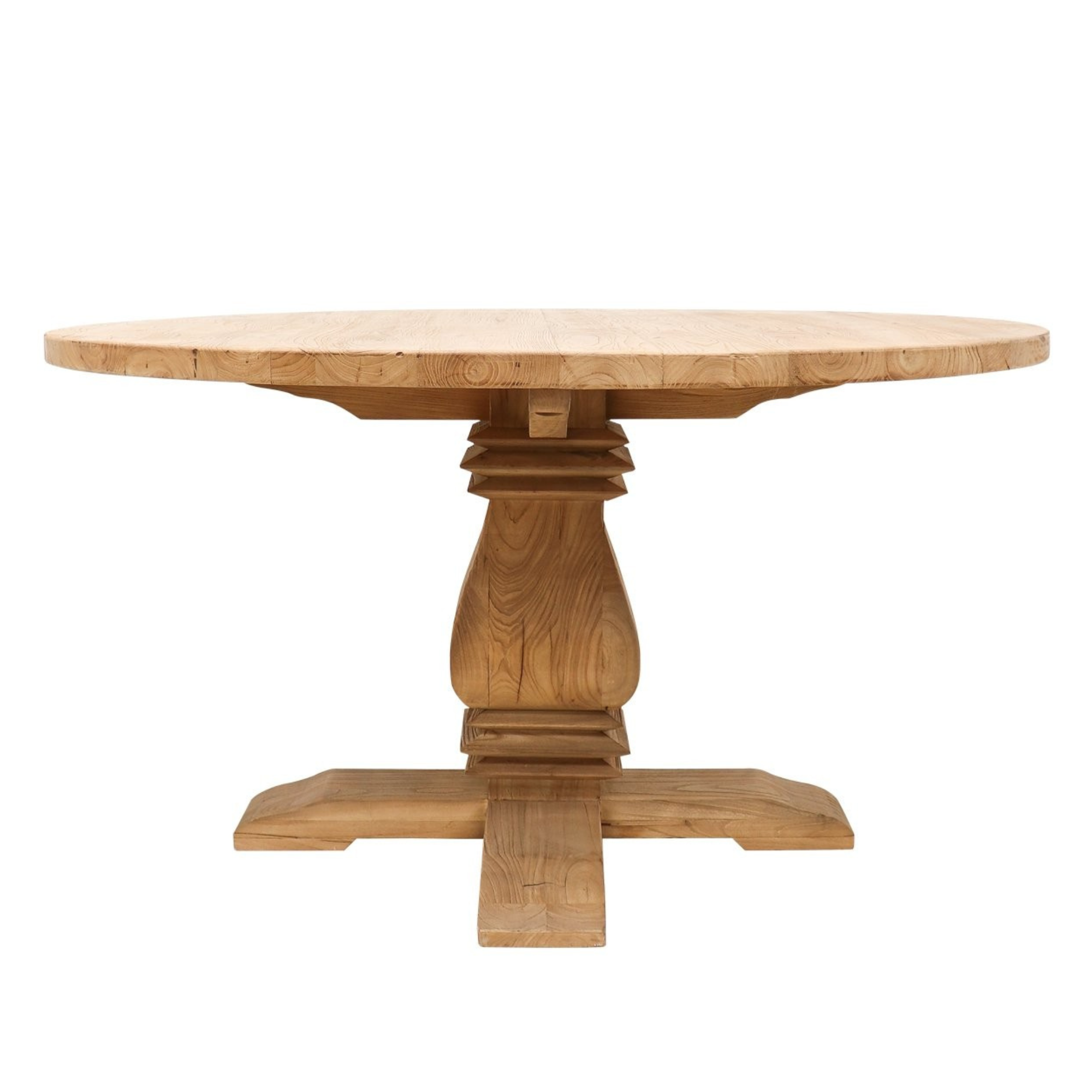 MULHOUSE SALVAGED ELM ROUND DINING TABLE | 2 SIZES