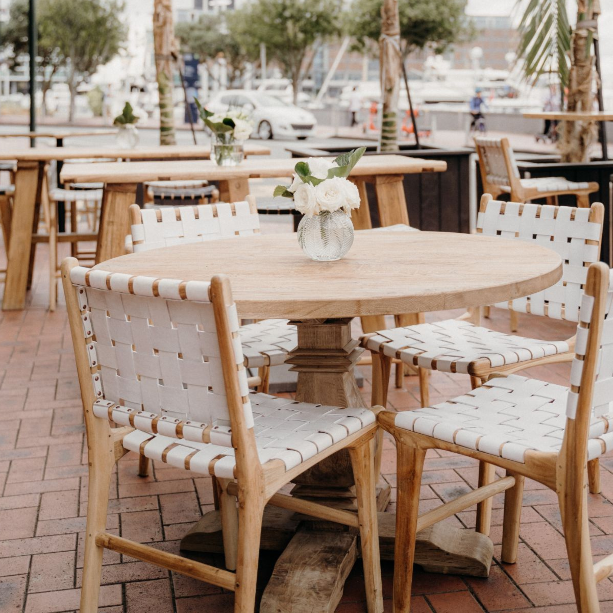 MULHOUSE SALVAGED ELM ROUND DINING TABLE | 2 SIZES