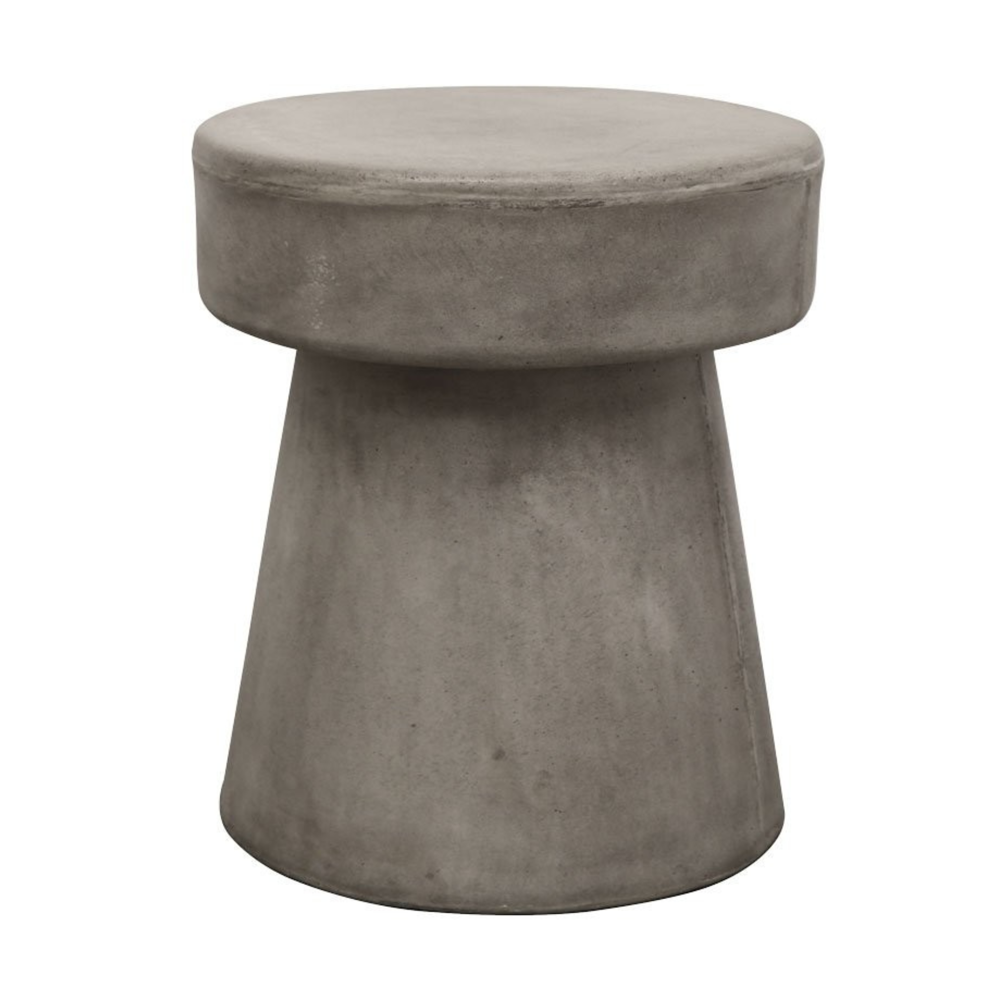 MUSHROOM CONCRETE SIDE TABLE