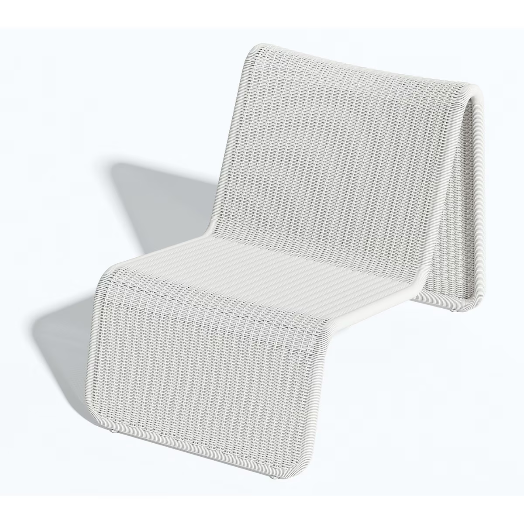 NOOSA OUTDOOR LOUNGER CHAIR | WHITE