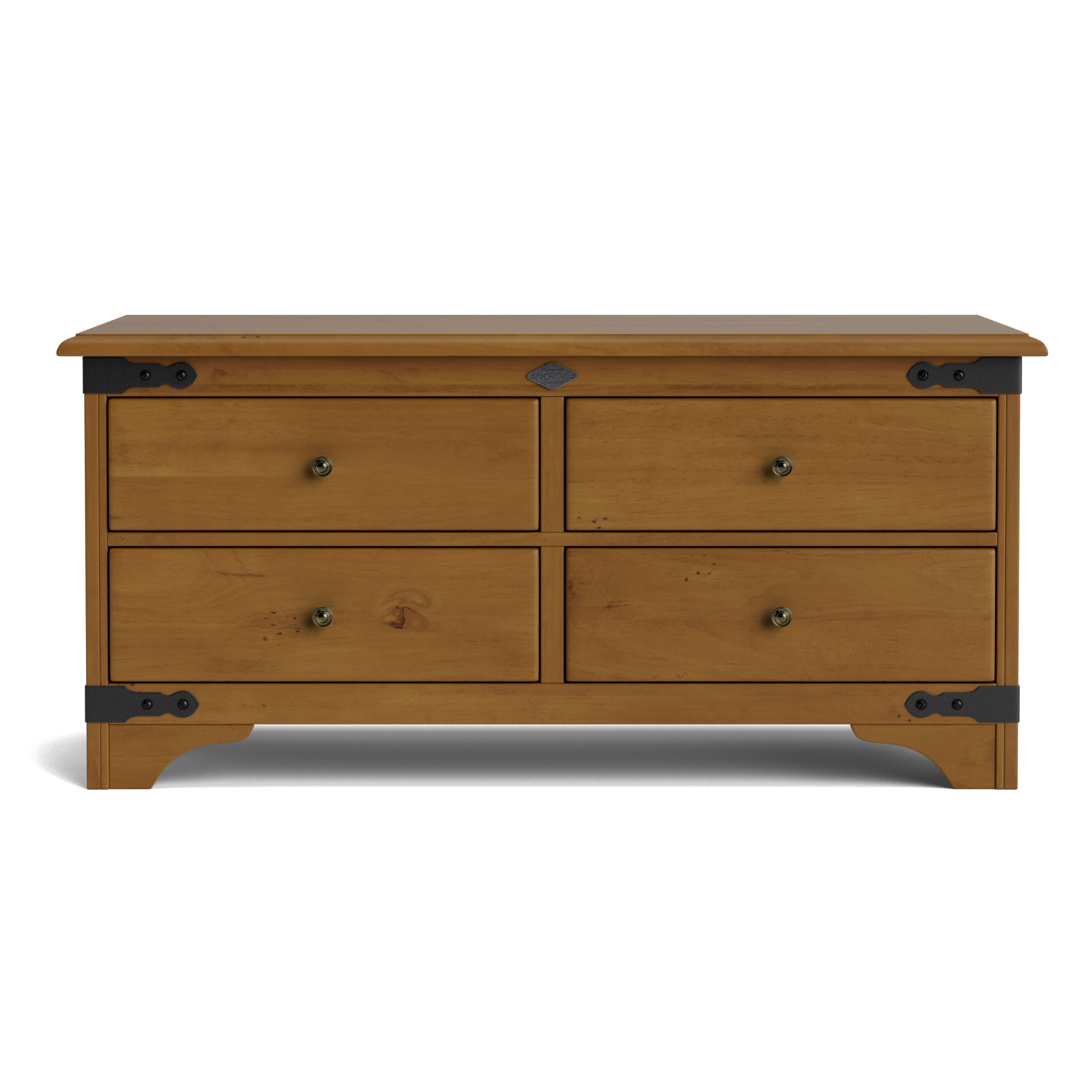 Nordic 4 Drawer Window Chest | NZ Made