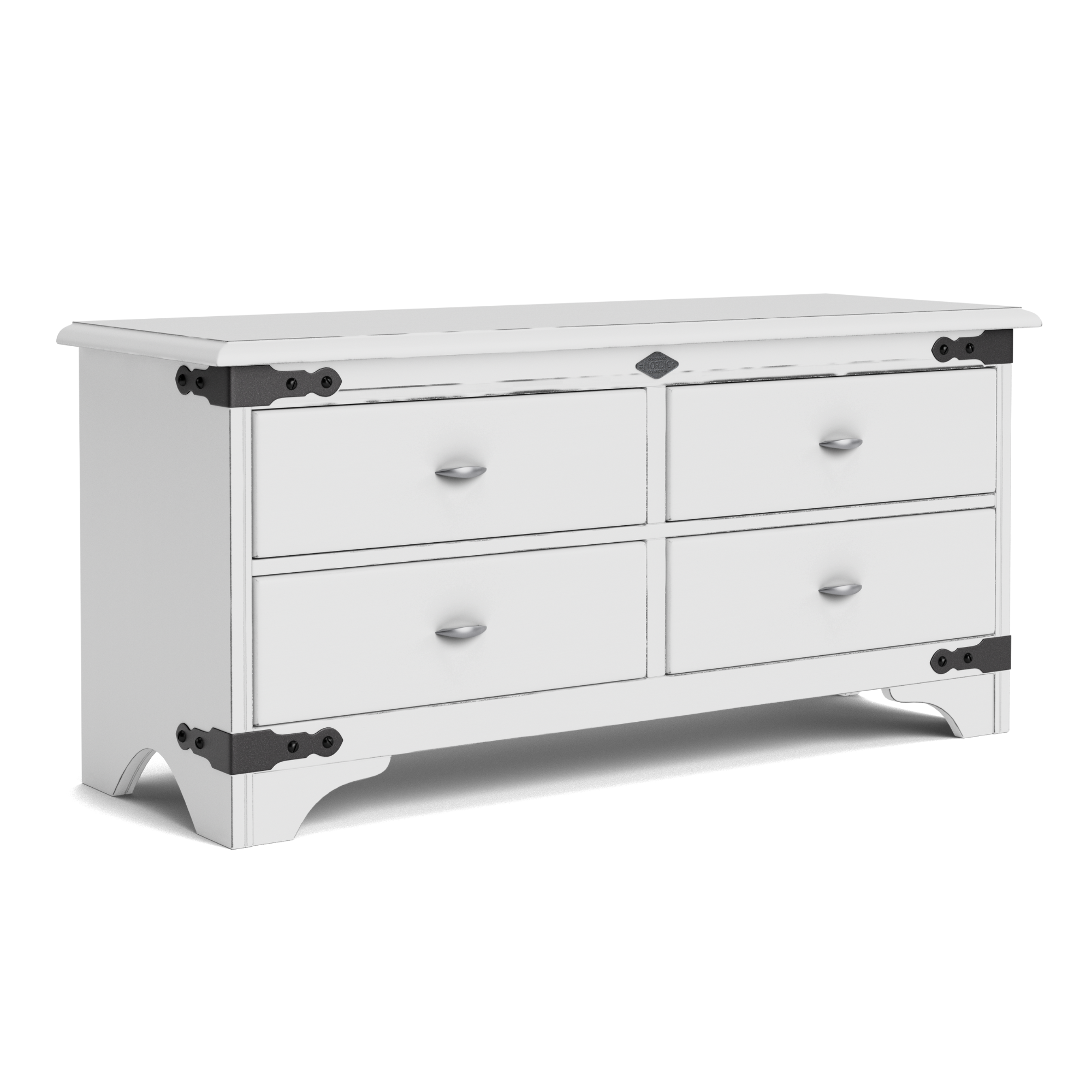 Nordic 4 Drawer Window Chest | NZ Made