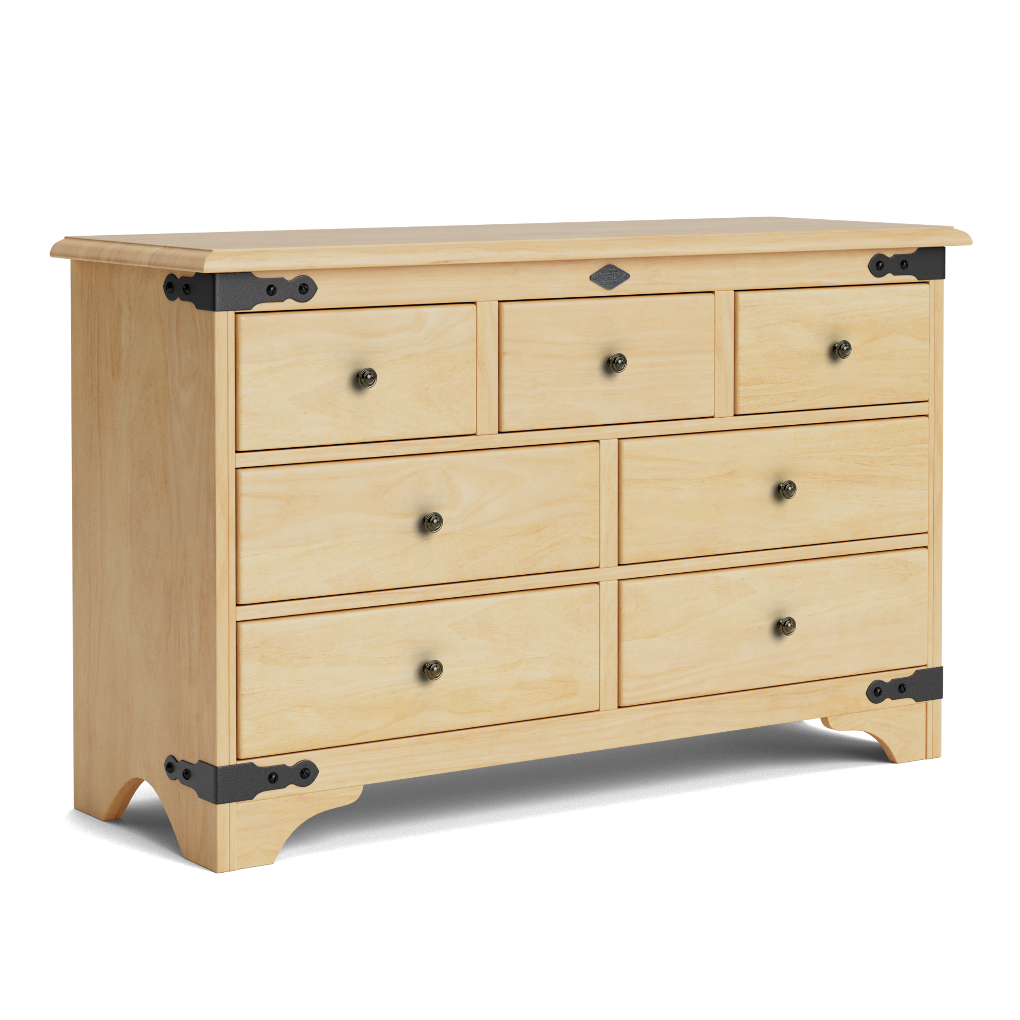 Nordic 7 Drawer Lowboy | NZ Made