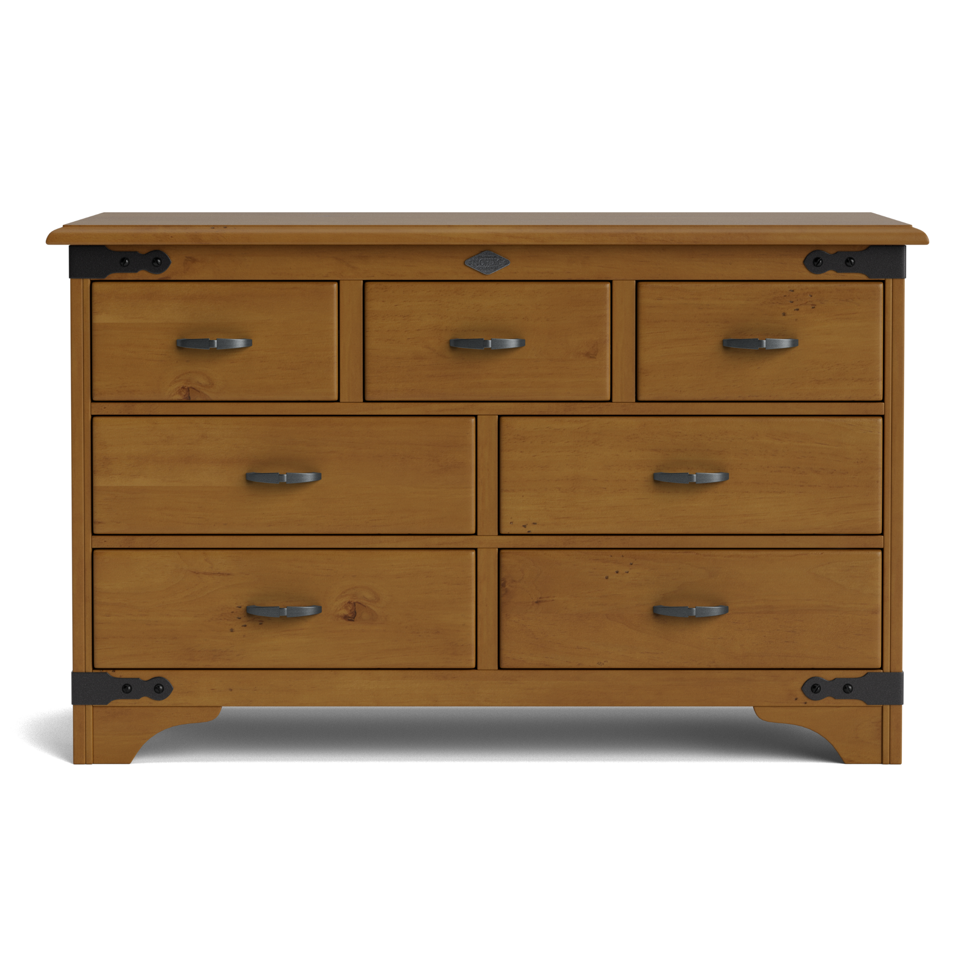 Nordic 7 Drawer Lowboy | NZ Made
