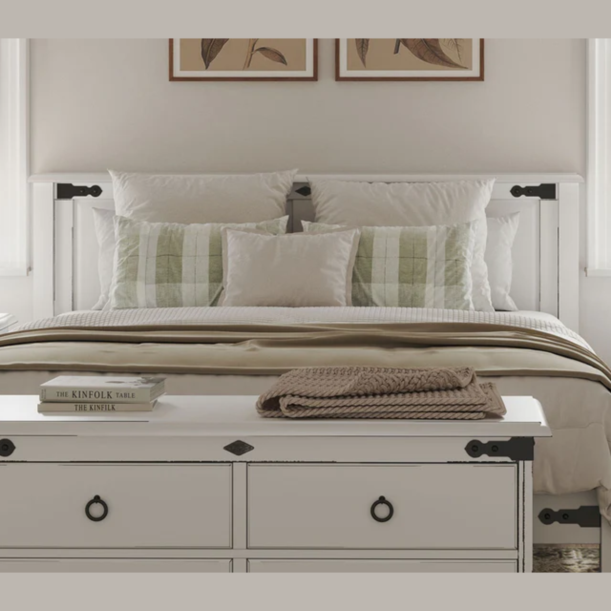 Nordic Panelled Headboard | NZ Made