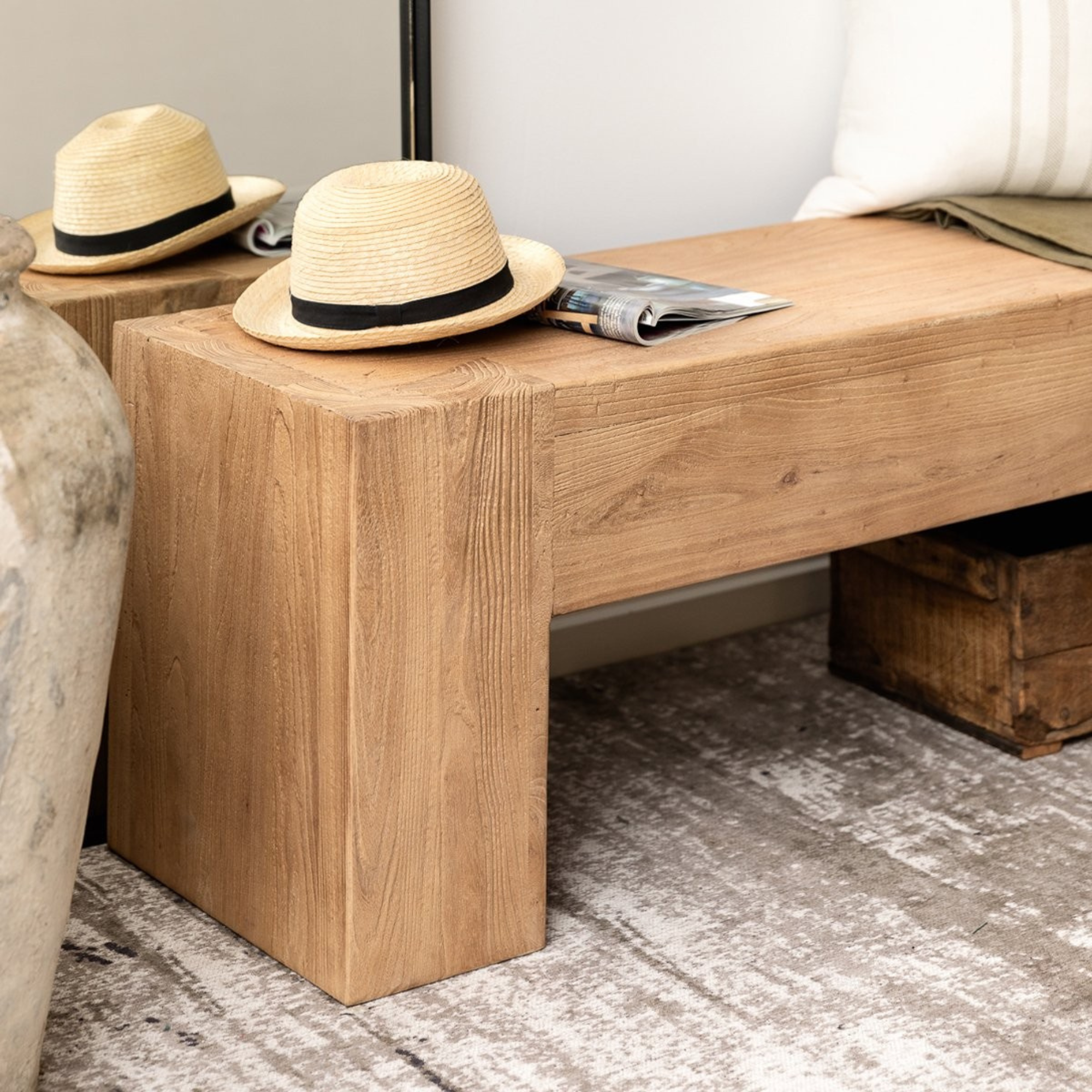 Olma Bench Seat | Natural