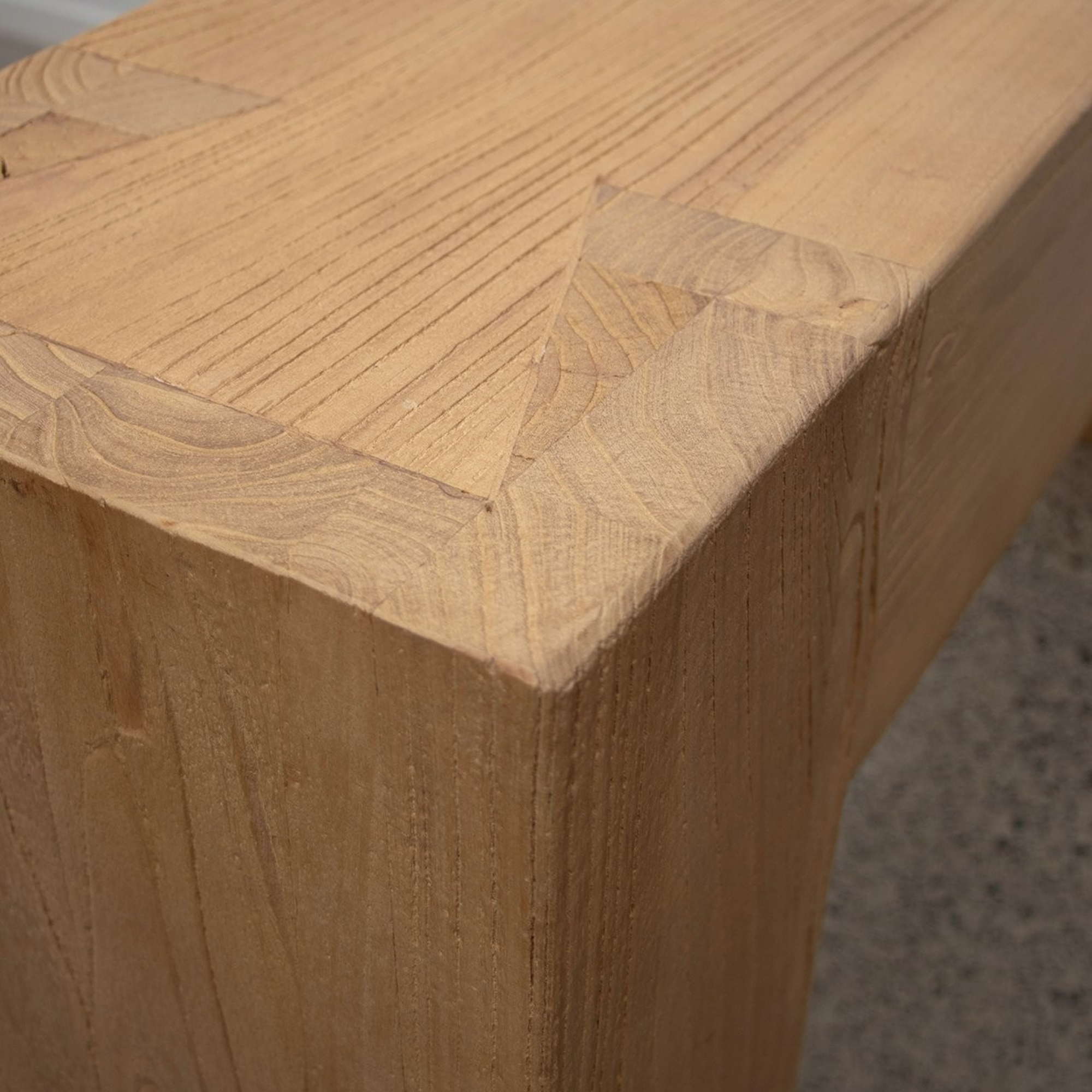 Olma Large Coffee Table | Solid Elm Natural