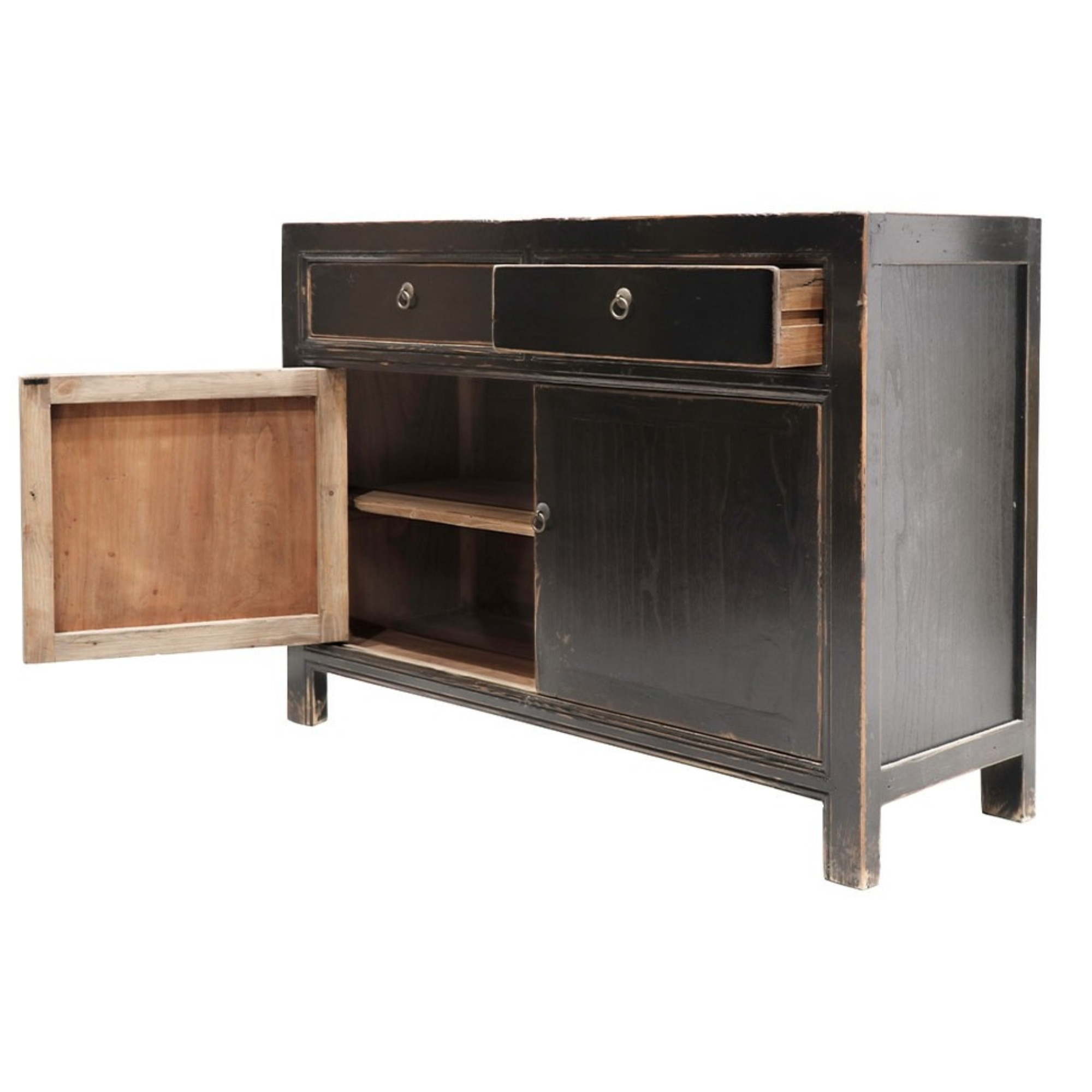 ORIENTAL 2 DOOR SIDEBOARD | VINTAGE BLACK