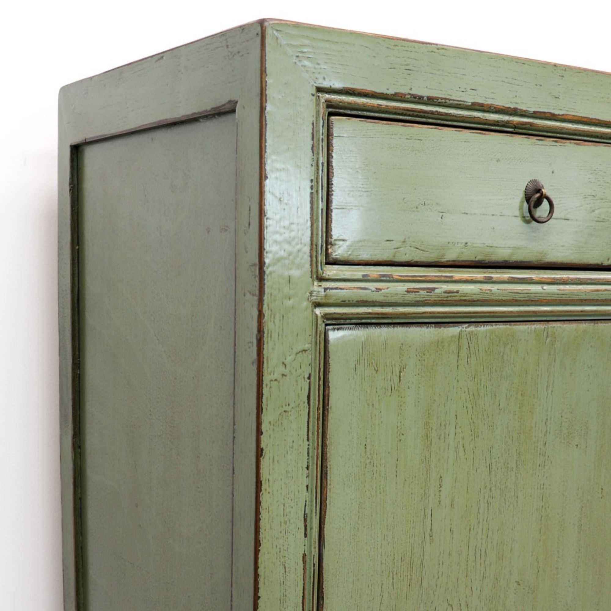 ORIENTAL 2 DOOR SIDEBOARD | VINTAGE GREEN