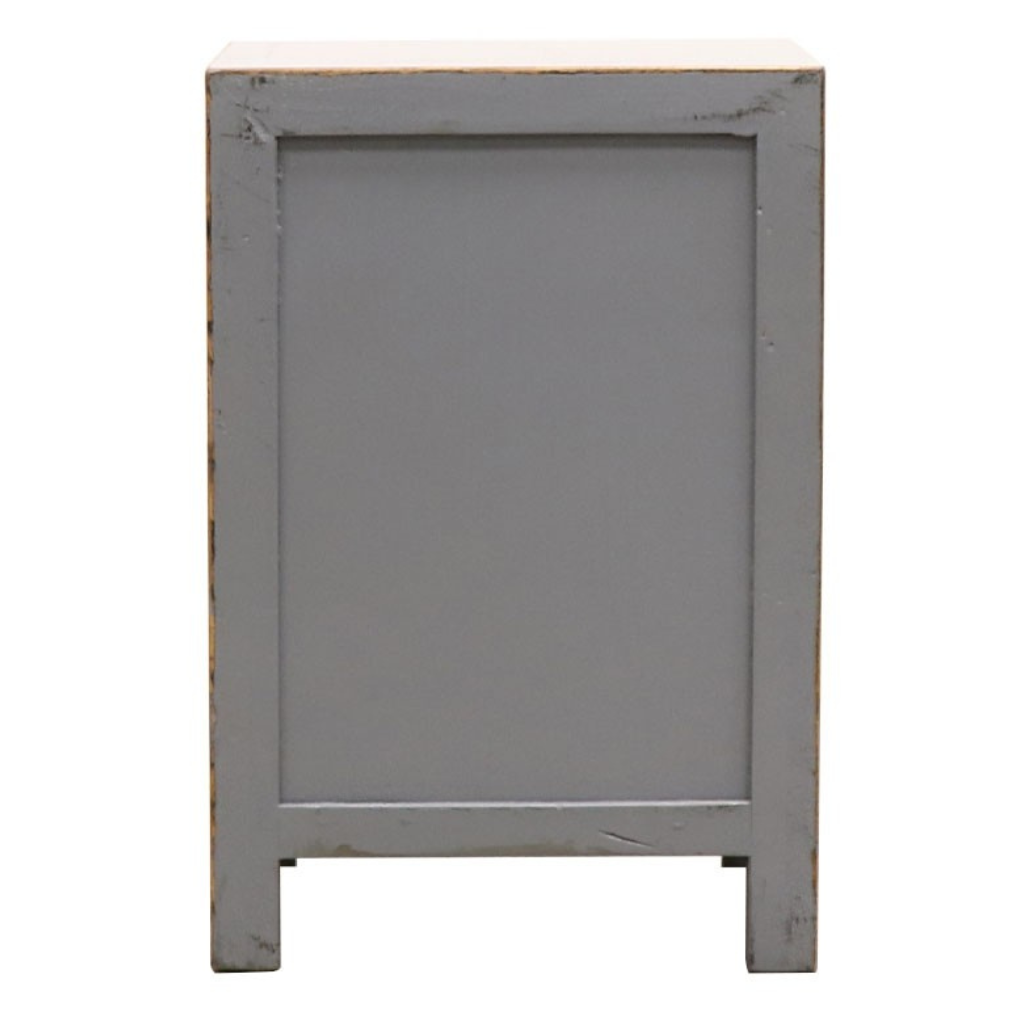 ORIENTAL PAINTED BEDSIDE | VINTAGE GREY