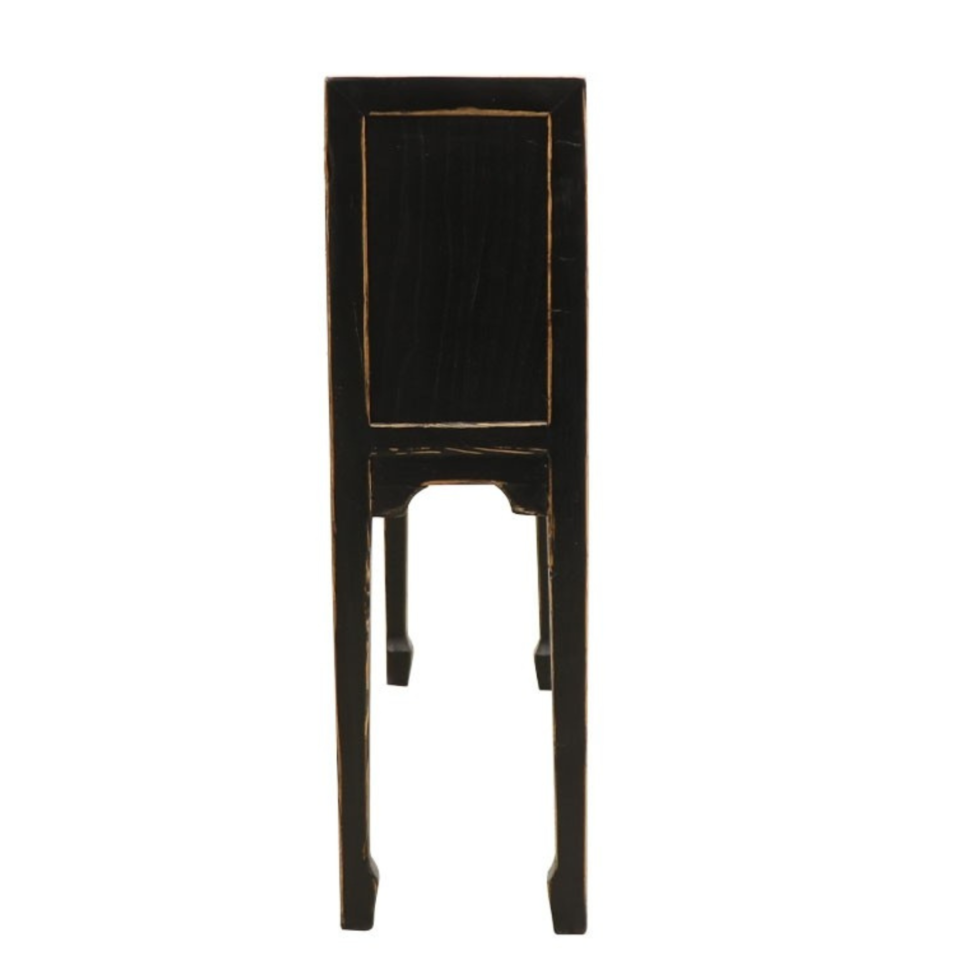 ORIENTAL PAINTED PETITE CONSOLE | VINTAGE BLACK