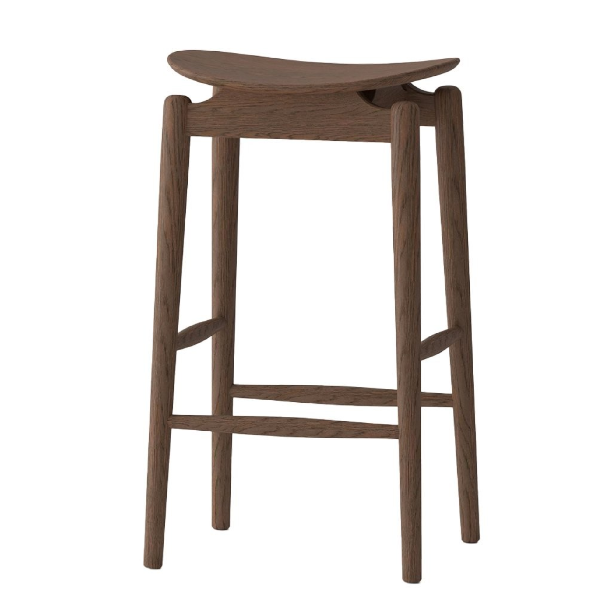 Oslo Bar Stool - Solid Oak | Walnut