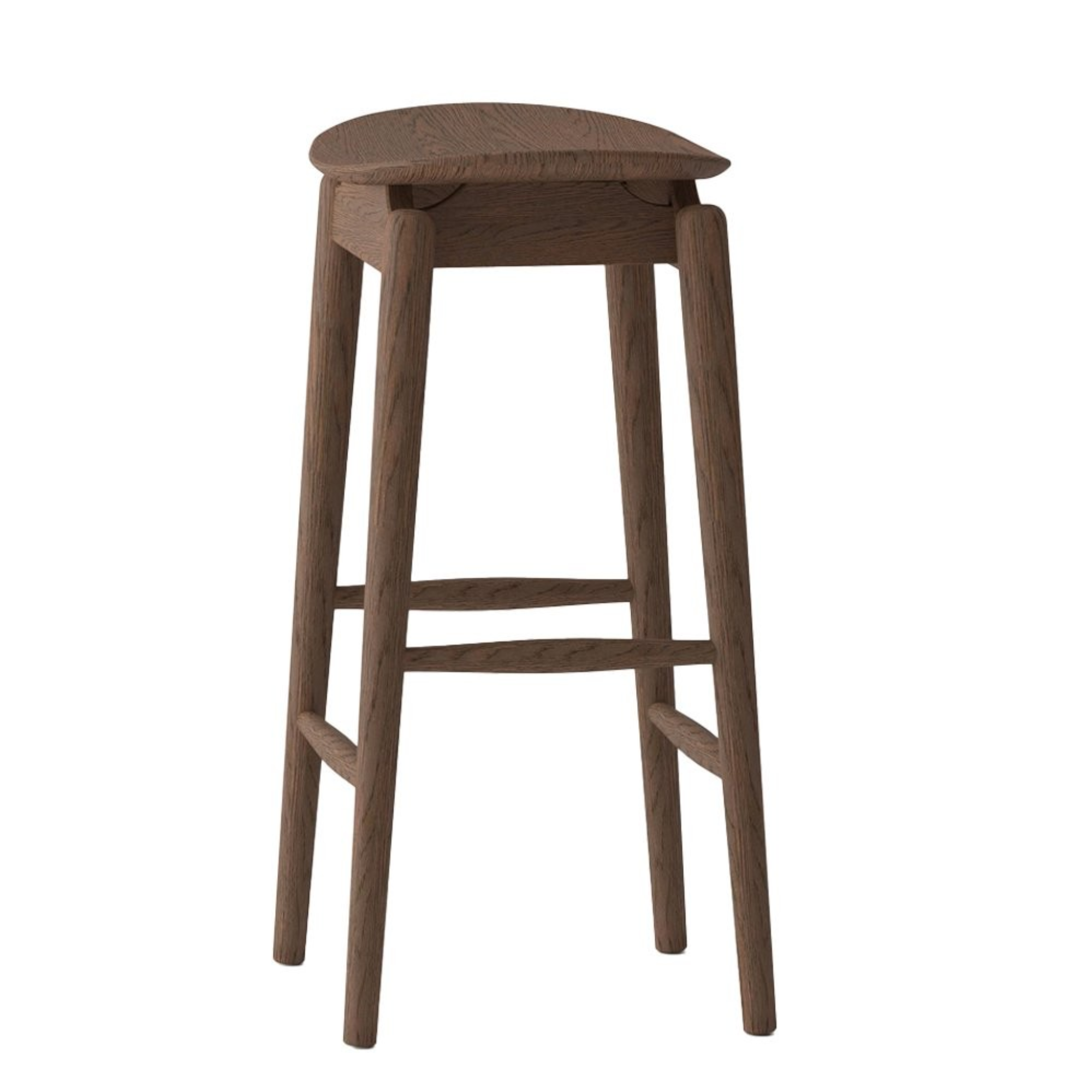 Oslo Bar Stool - Solid Oak | Walnut