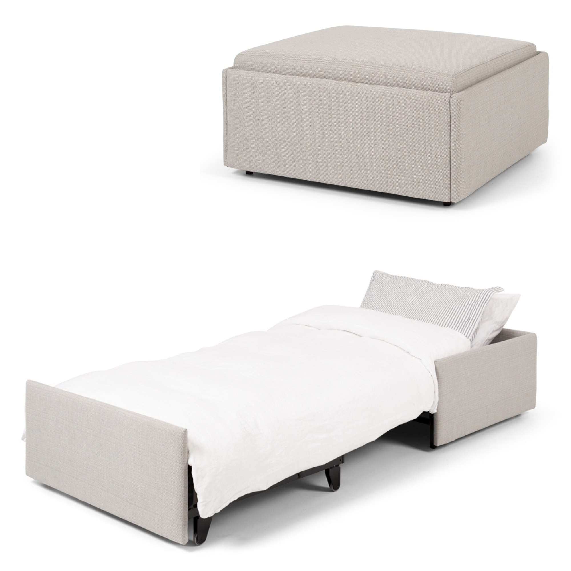 OSMAN SINGLE SOFA BED | 2 FABRIC COLOURS