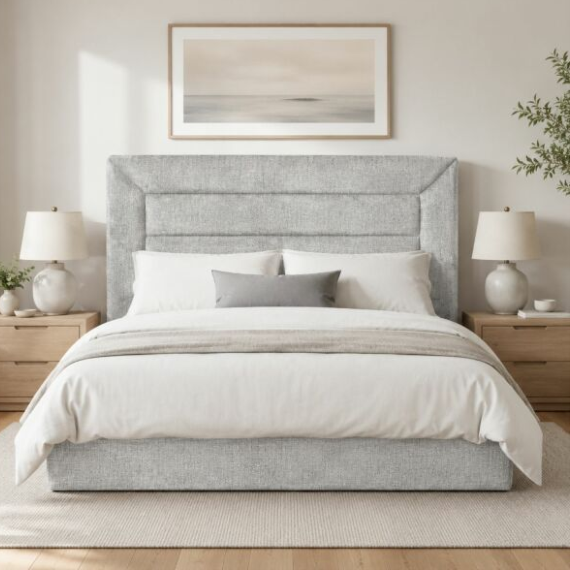 Paddington Headboard | Choose a Fabric | NZ Made
