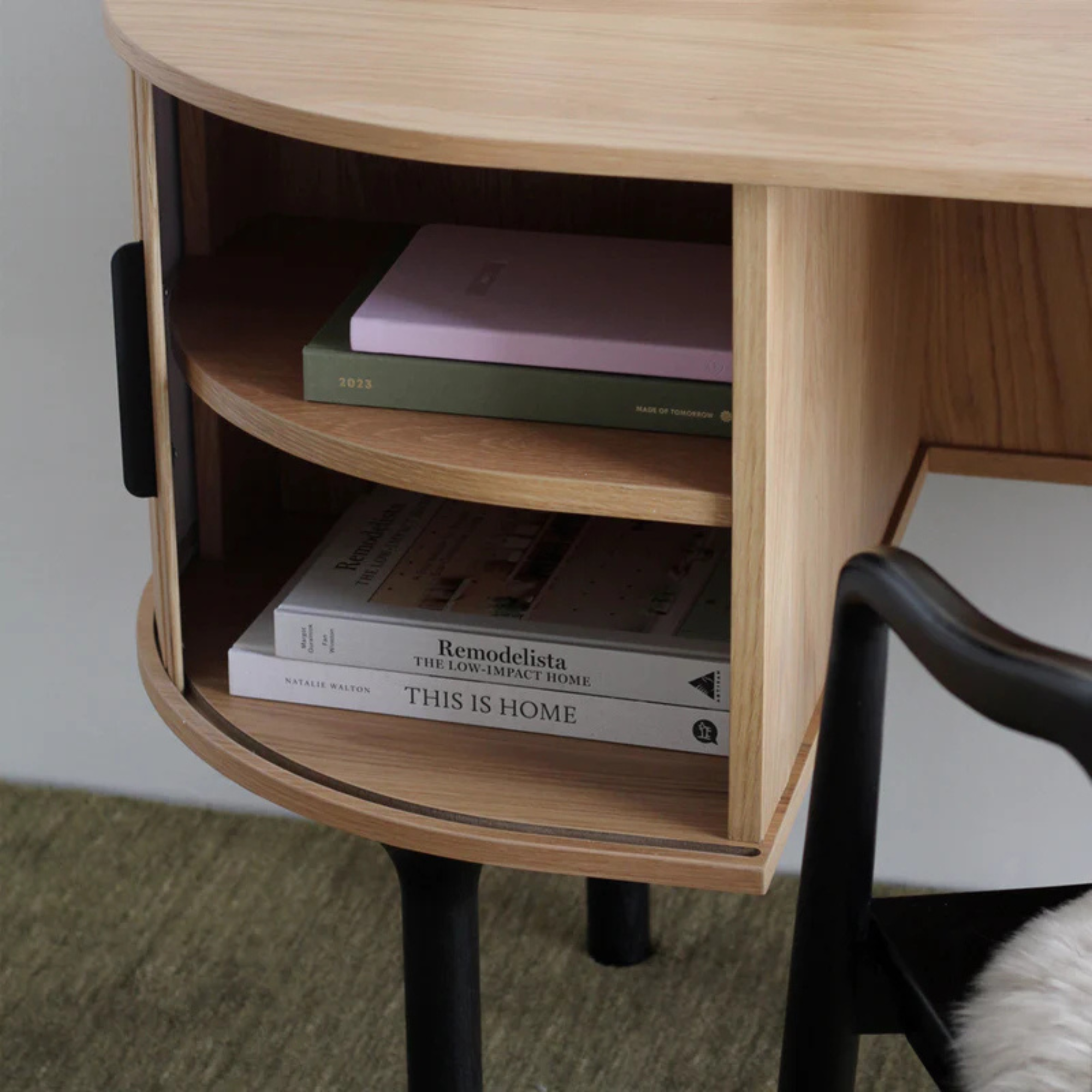 PALLISER NATURAL OAK DESK