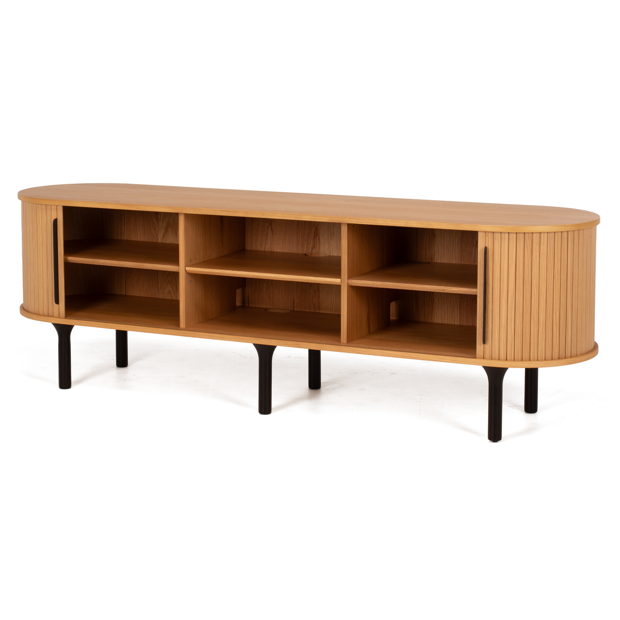 PALLISER 180 NATURAL OAK ENTERTAINMENT UNIT