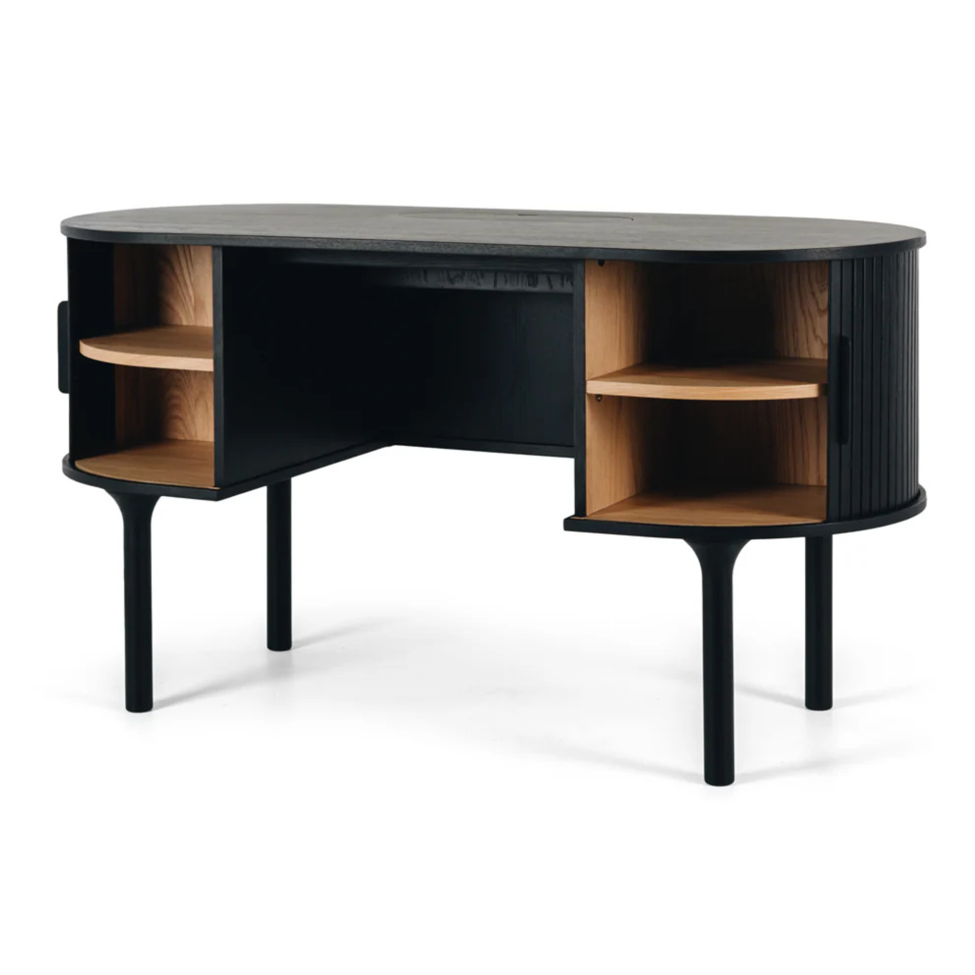 PALLISER BLACK OAK DESK